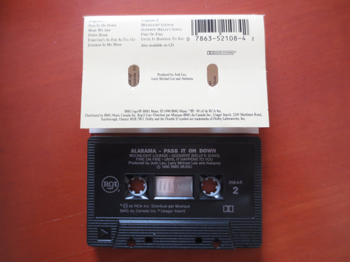 Alabama – Pass It On Down (1990) Cassette