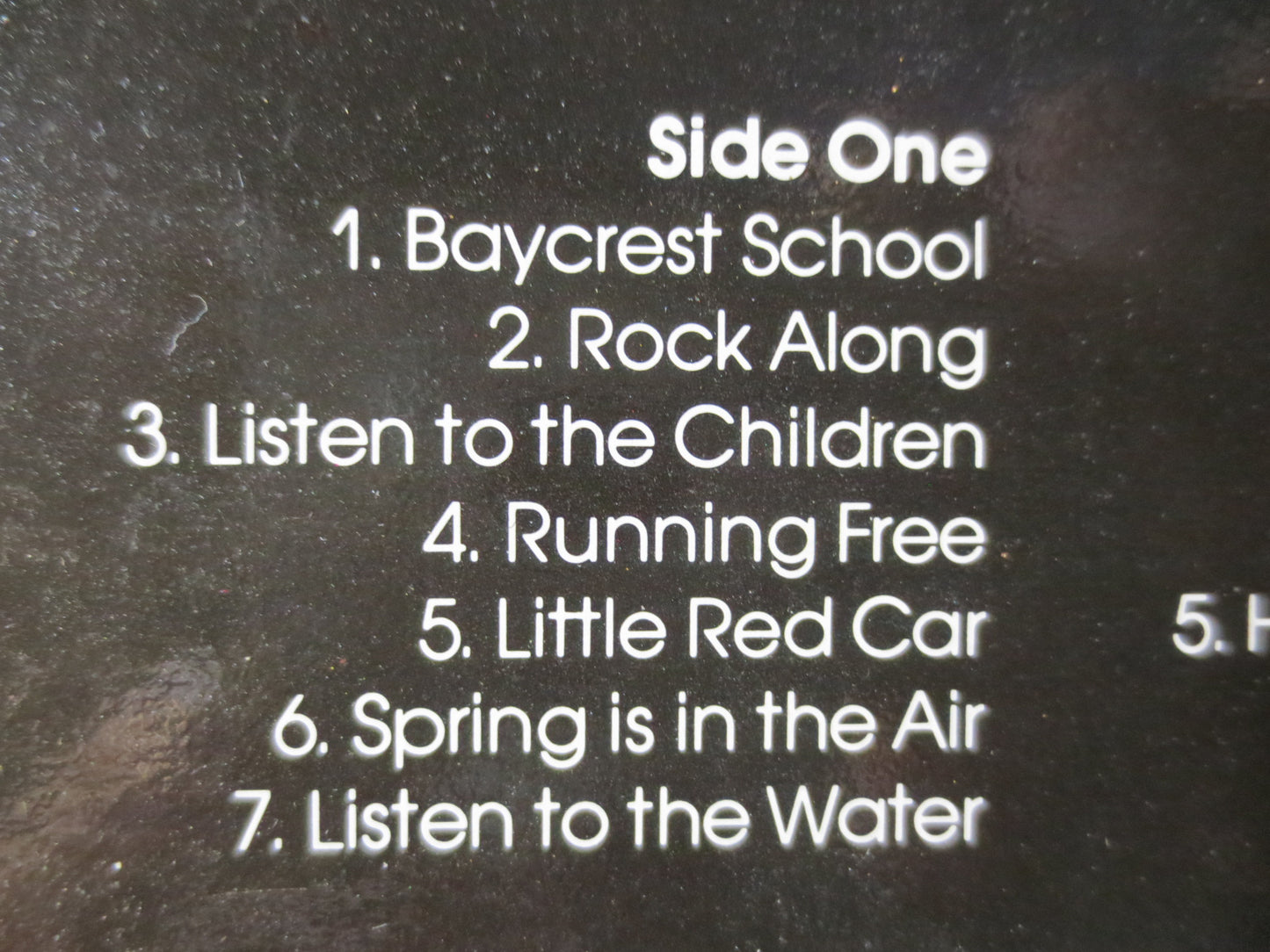 LISTEN to the CHILDREN, KIDS Record, Bob Schneider Album,  Childrens Album, Kids Album, Childrens Vinyl, Lps, 1980 Records