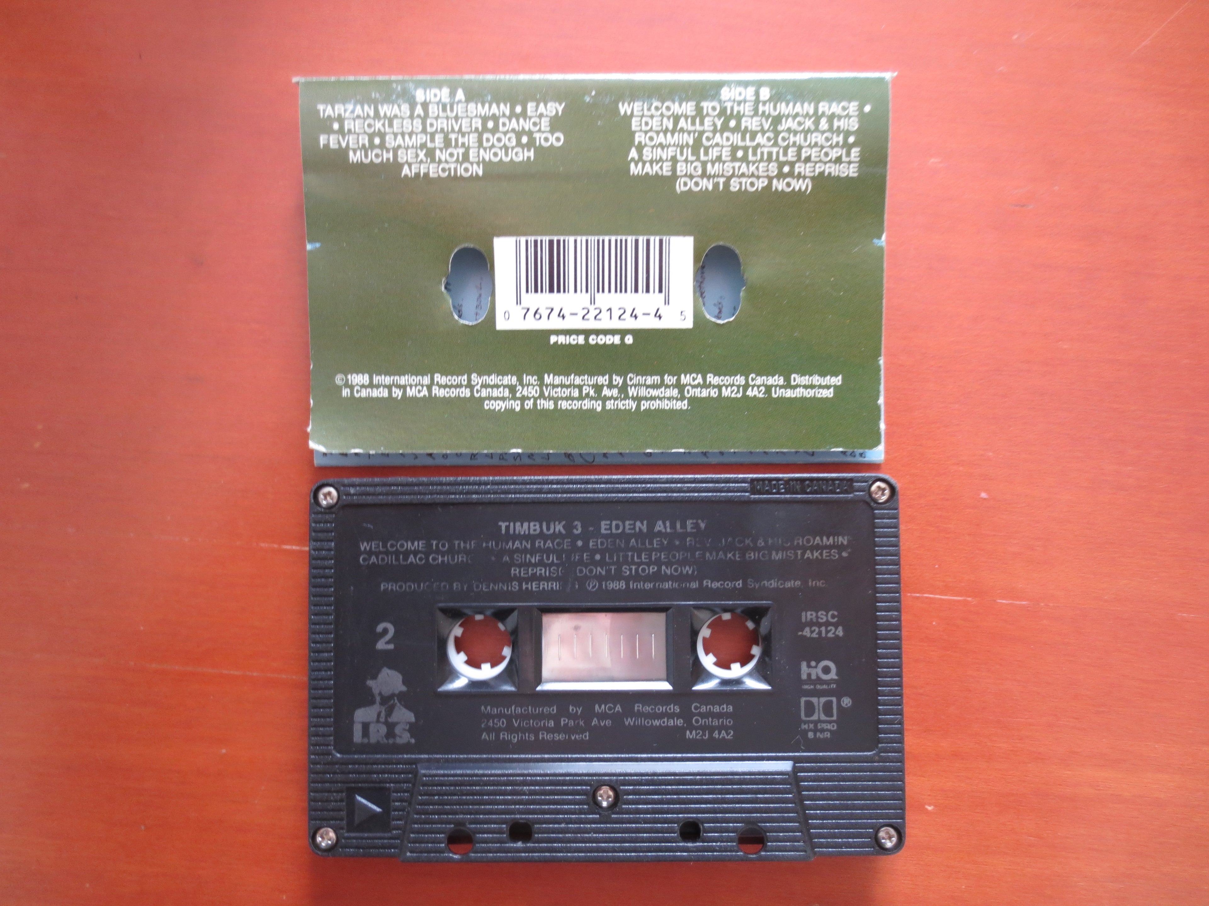Timbuk3 – Eden Alley (1988) Cassette
