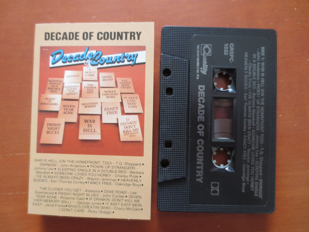 Decade of Country (1986) Cassette