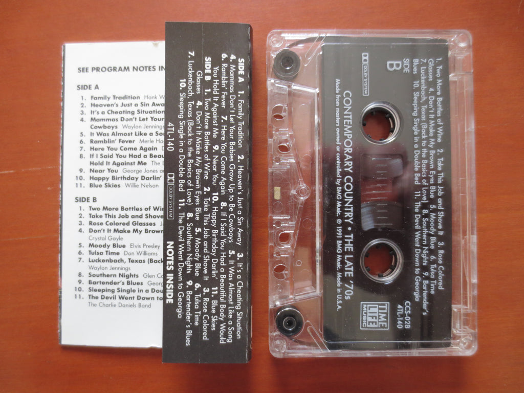 Contemporary Country – The Late '70s (1991) Cassette