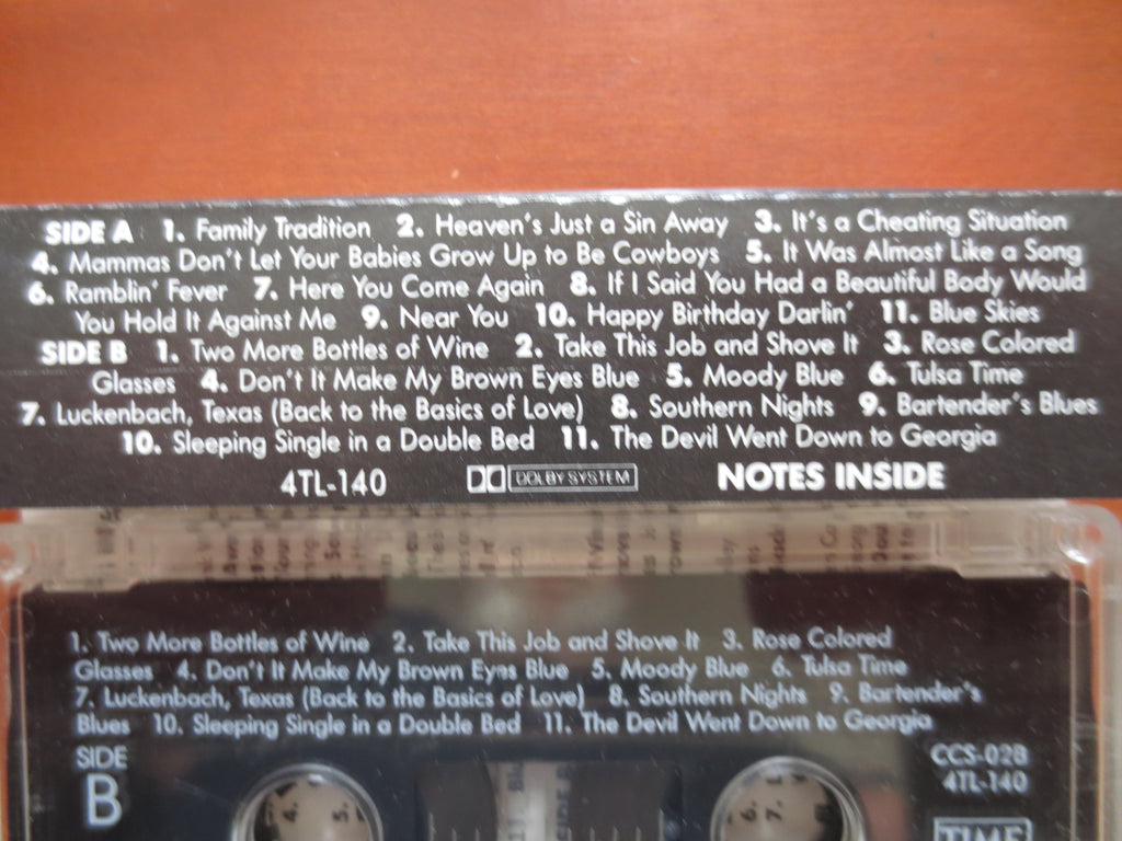 Contemporary Country – The Late '70s (1991) Cassette