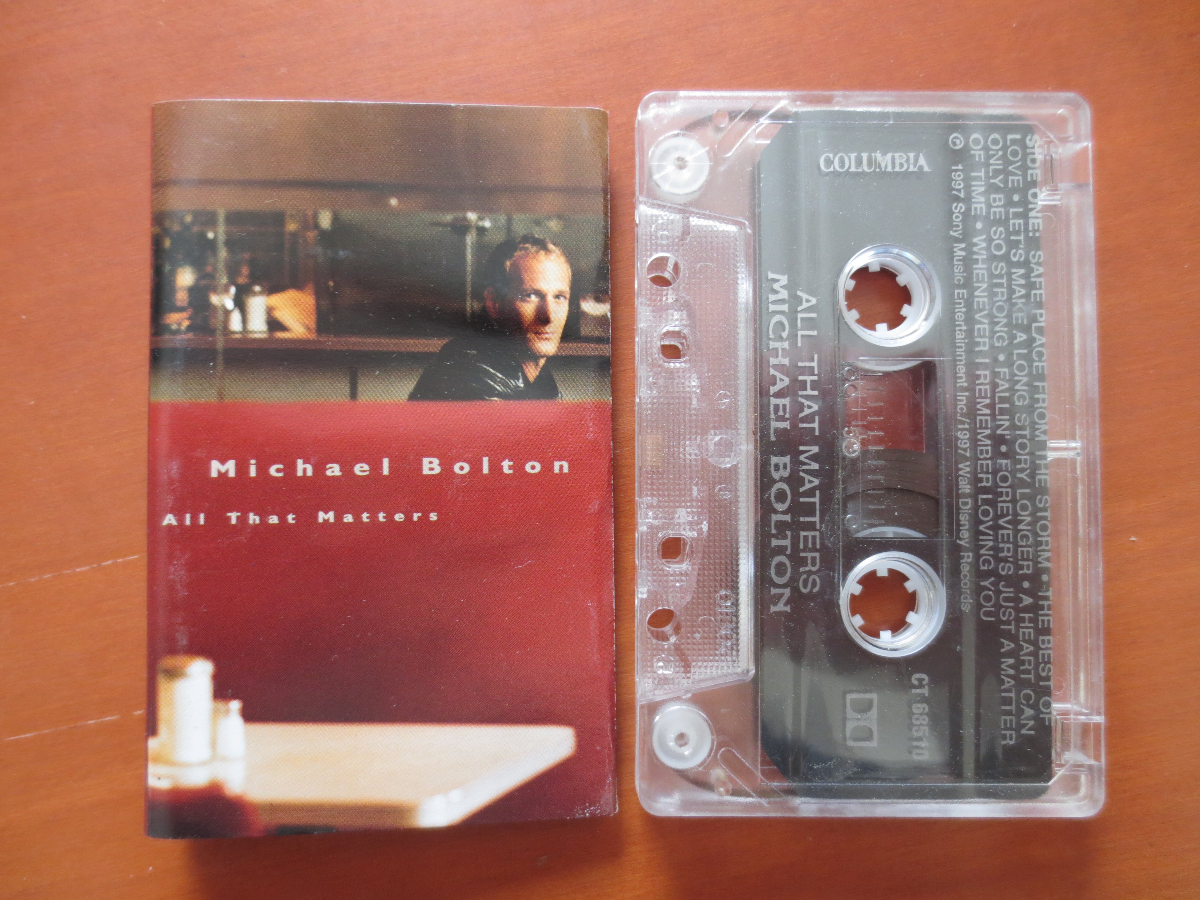 Michael Bolton – All That Matters (1997) Cassette