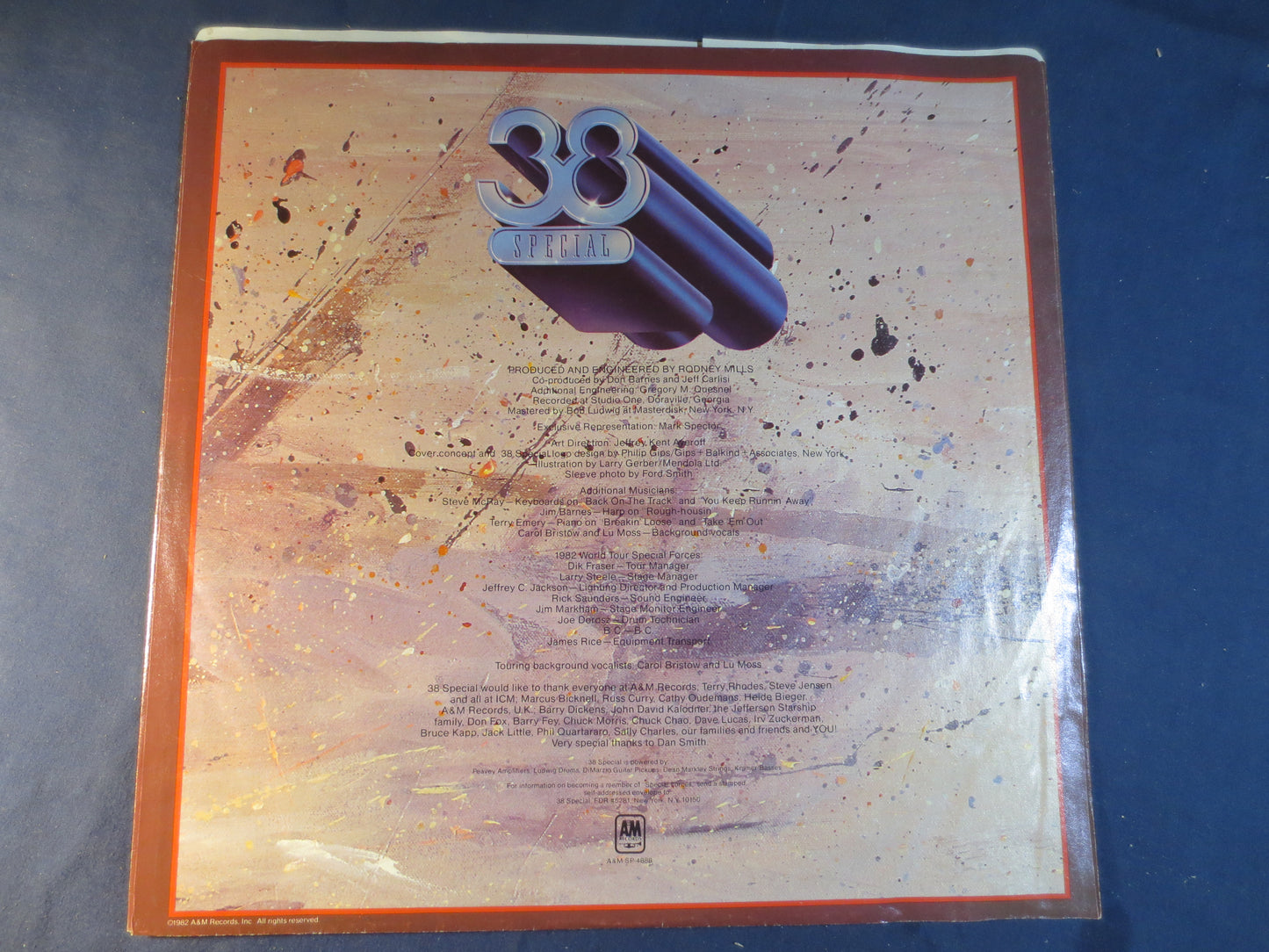 38 SPECIAL, SPECIAL FORCES, Rock Record, Vintage Vinyl, Record Vinyl, Record, Vinyl Record, Rock Vinyl, Vinyl, 1982 Records