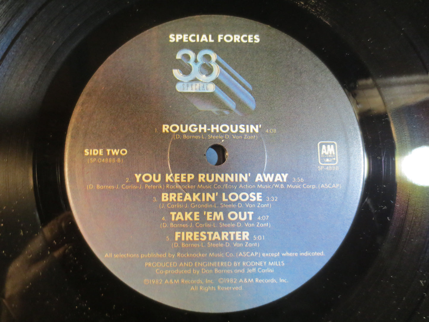 38 SPECIAL, SPECIAL FORCES, Rock Record, Vintage Vinyl, Record Vinyl, Record, Vinyl Record, Rock Vinyl, Vinyl, 1982 Records