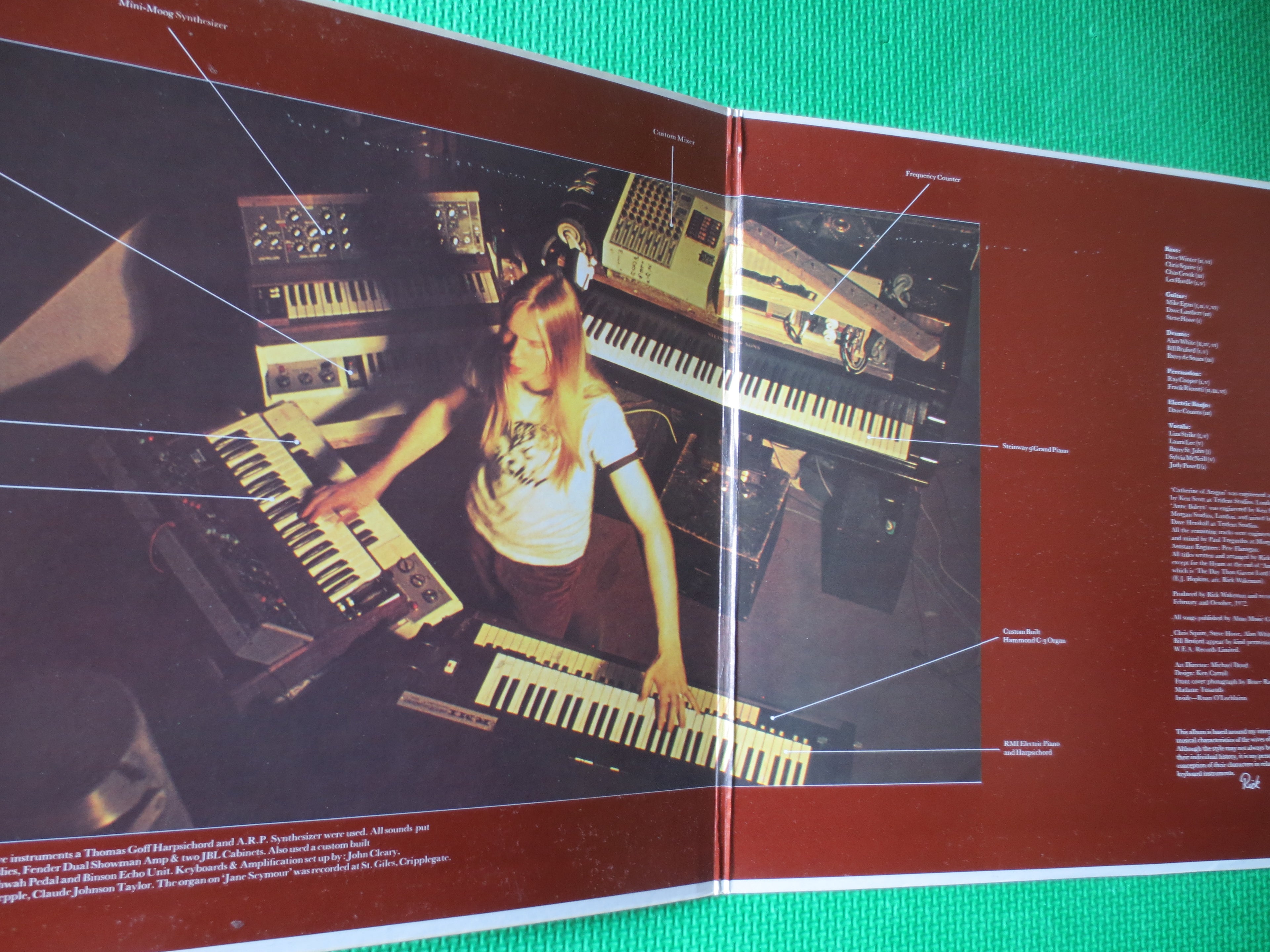Rick Wakeman – The Six Wives of Henry VIII (1973) Vinyl LP