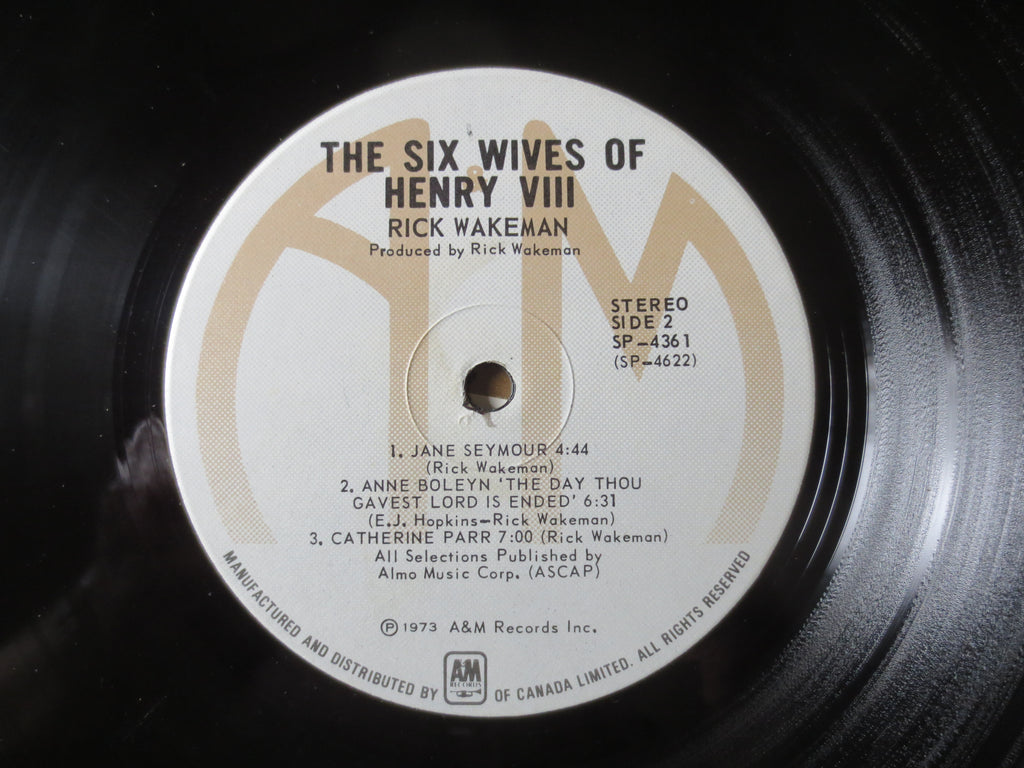 Rick Wakeman – The Six Wives of Henry VIII (1973) Vinyl LP