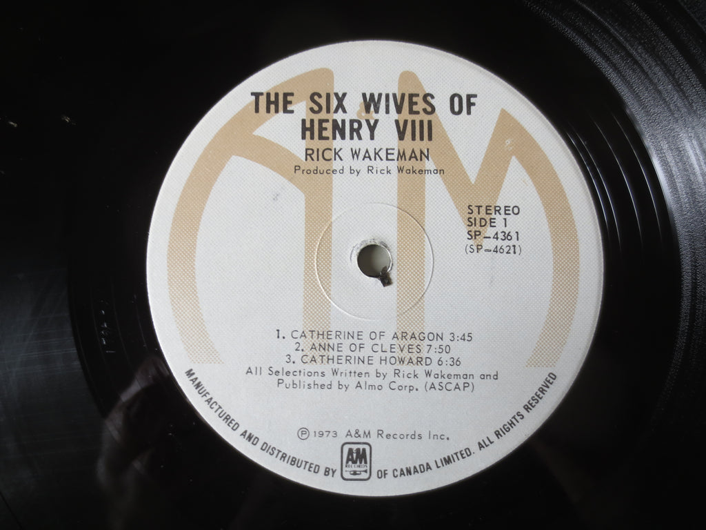 Rick Wakeman – The Six Wives of Henry VIII (1973) Vinyl LP