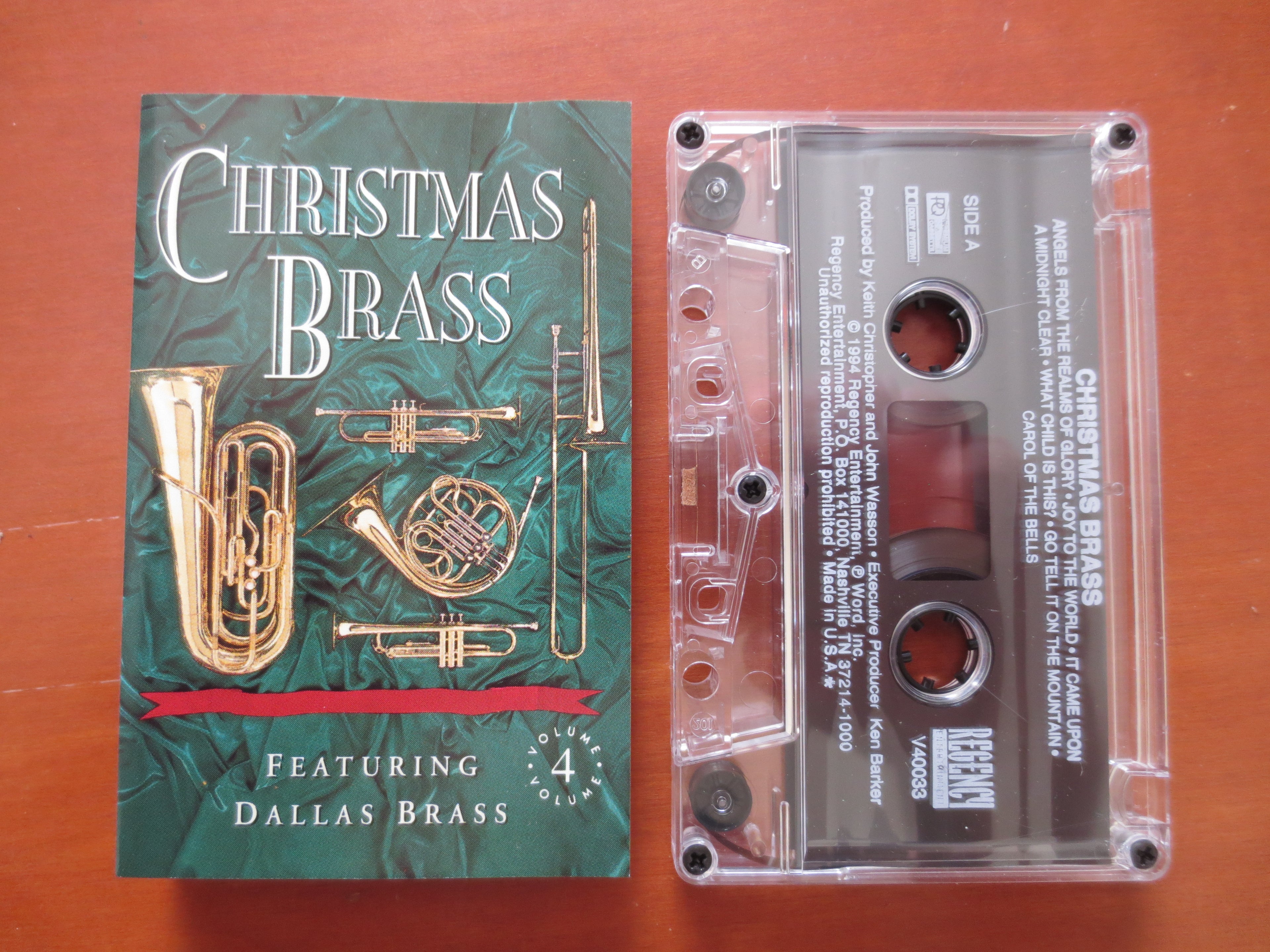 Dallas Brass – Christmas Brass (1994) Cassette