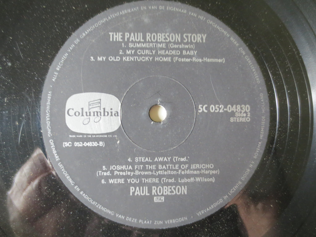 Paul Robeson – The Paul Robeson Story Vinyl LP