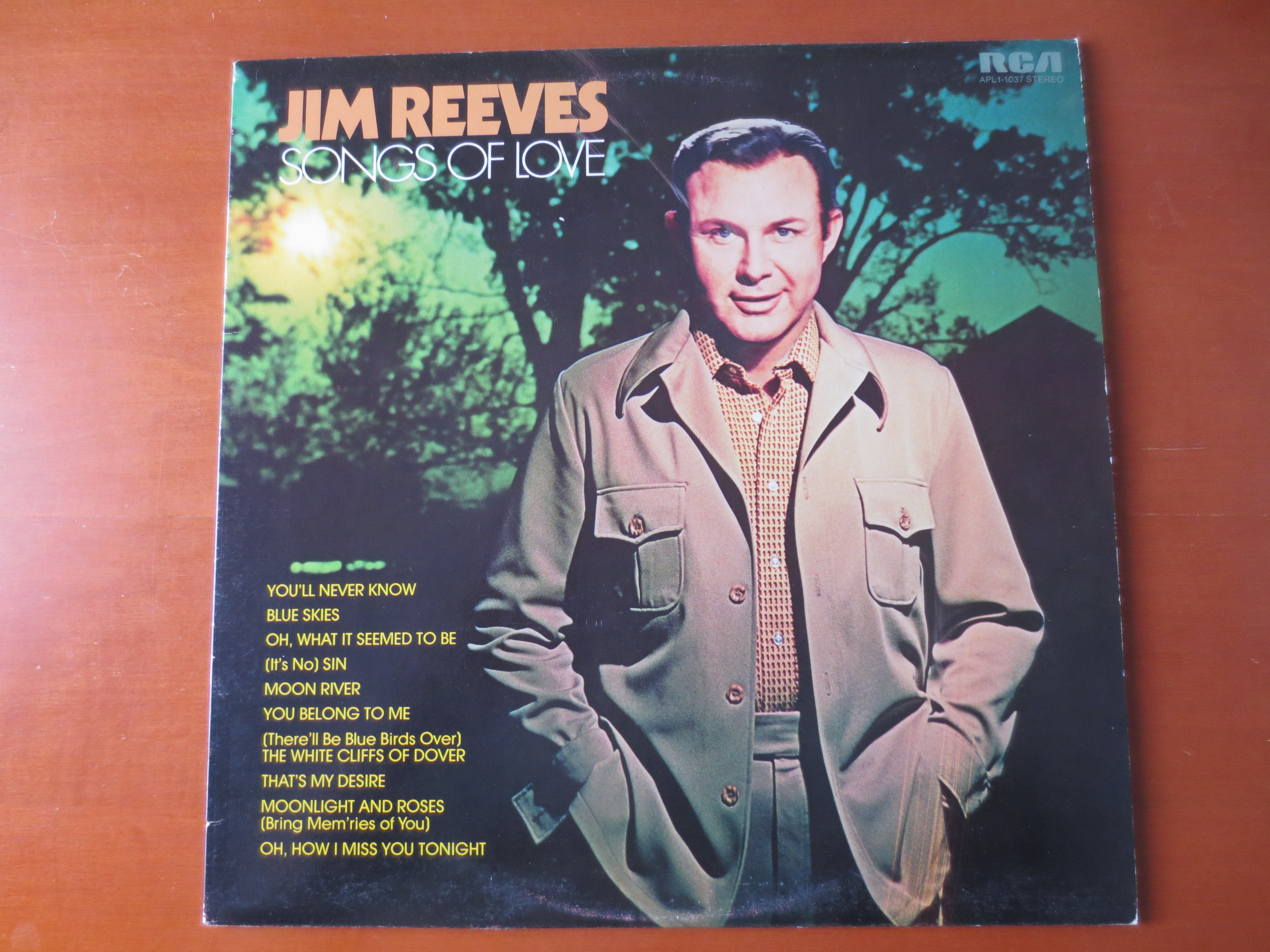 Jim Reeves – Songs of Love (1975) Vinyl LP
