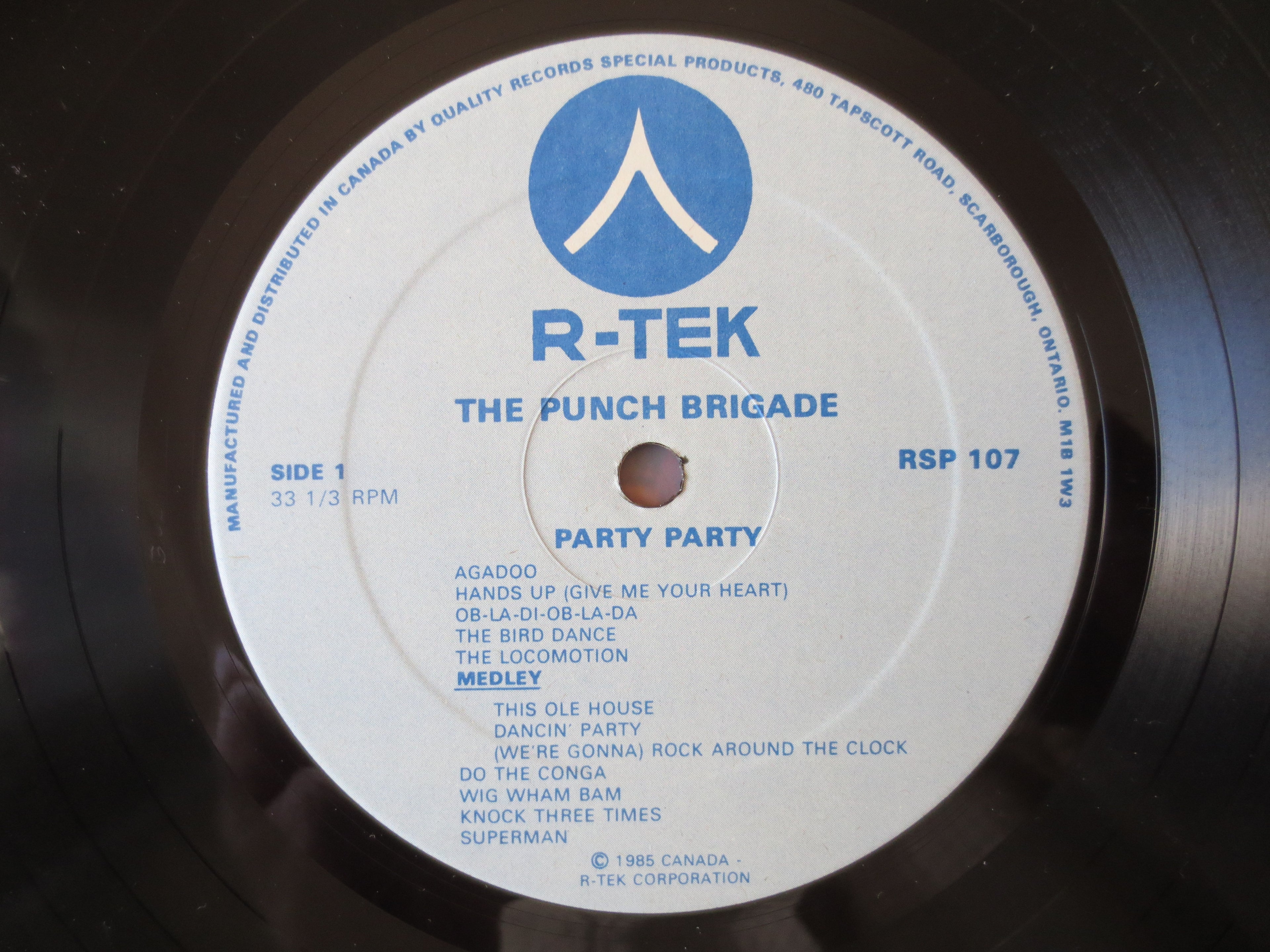 Party Party – R-Tek Records (1985) Vinyl LP