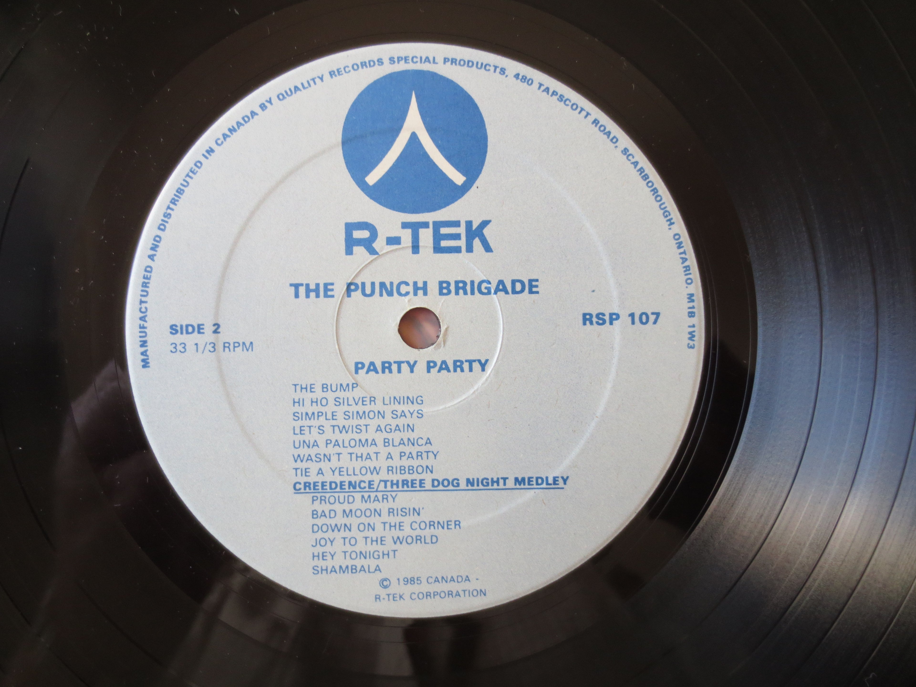 Party Party – R-Tek Records (1985) Vinyl LP