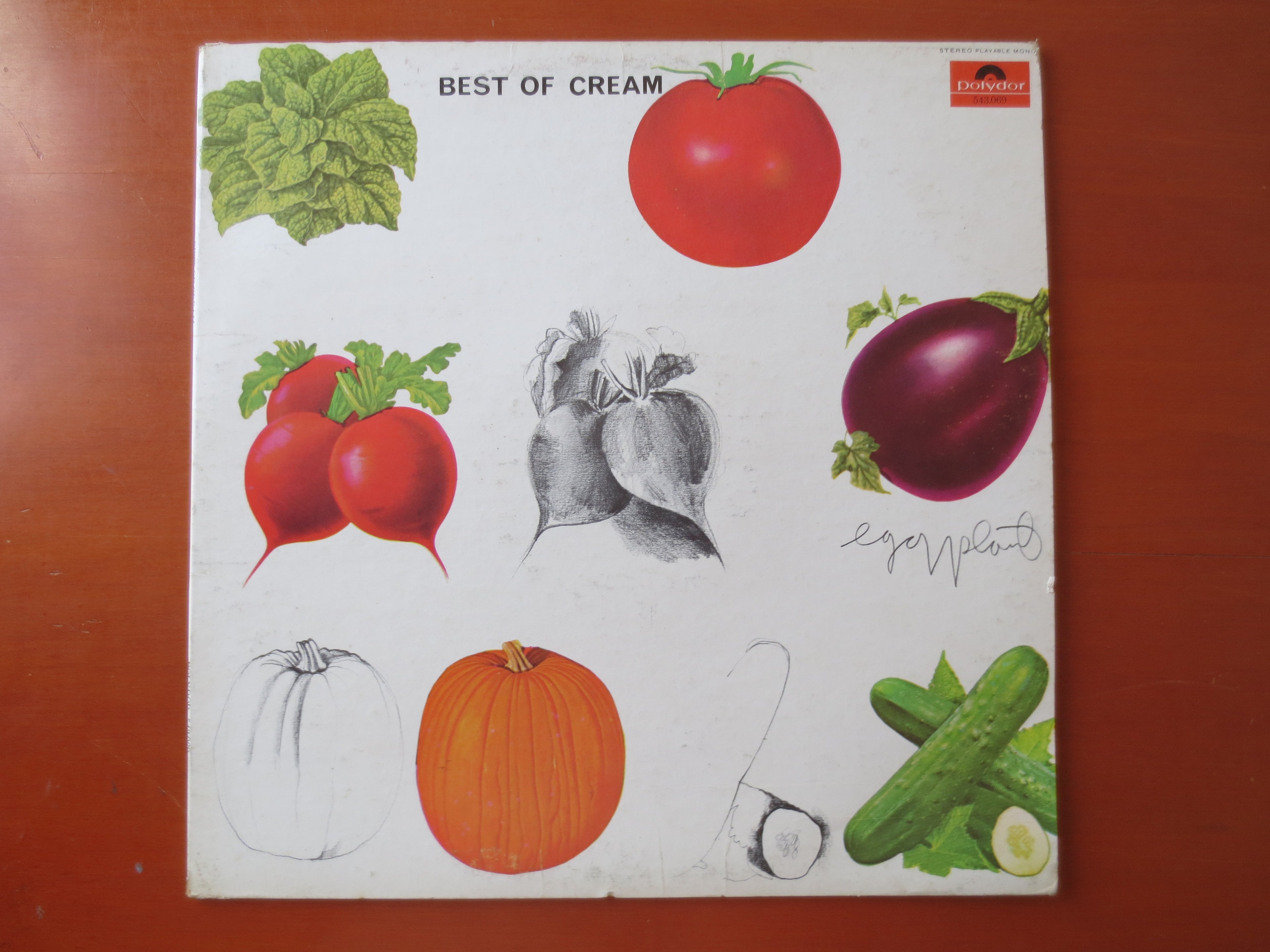 CREAM, Best of Album, 1969 Record, Vinyl Lp