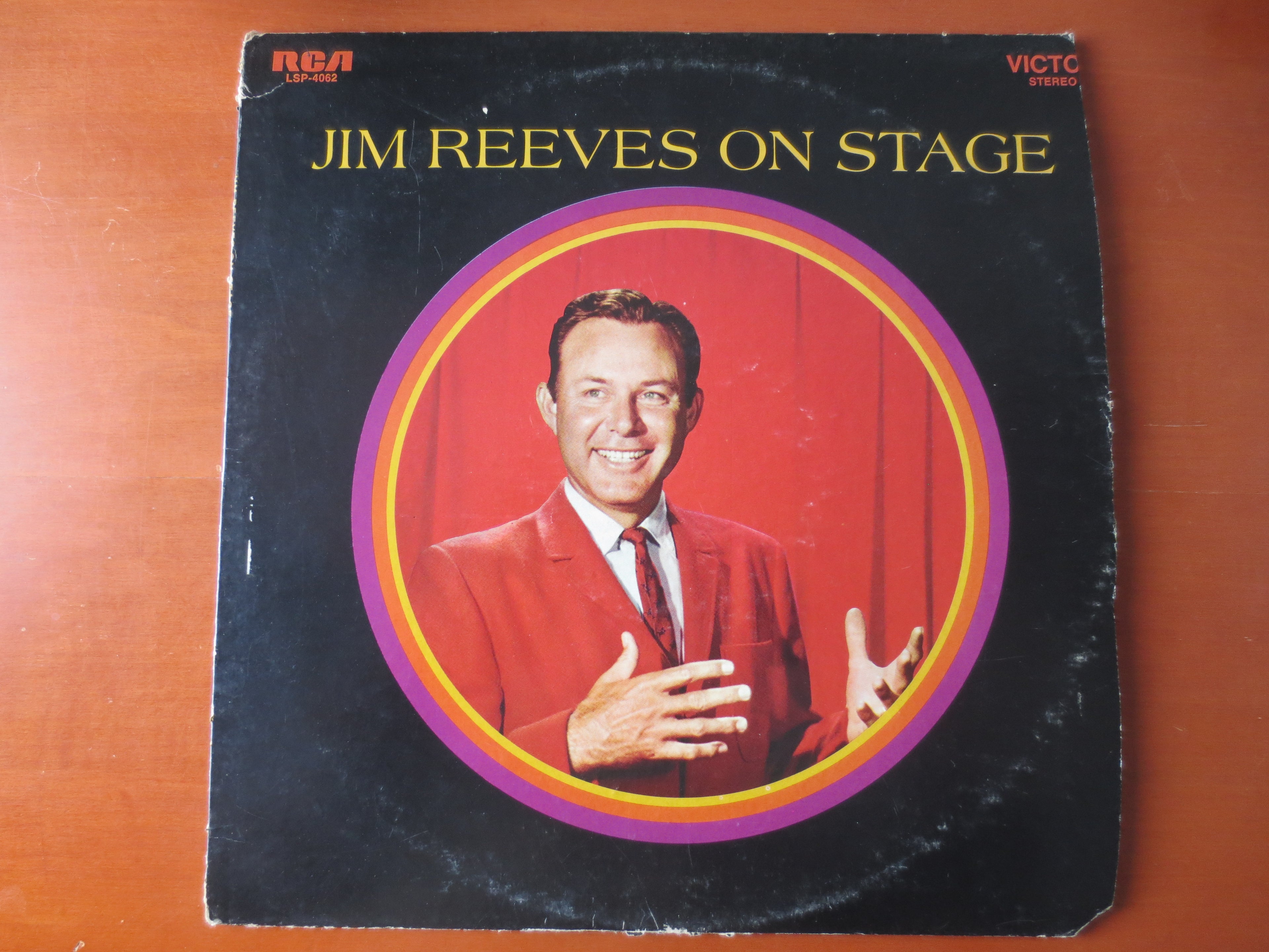 Jim Reeves – On Stage (1968) Vinyl LP