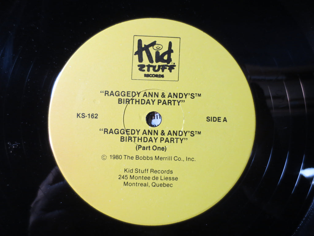 Raggedy Ann & Andy – Birthday Party (1980) Vinyl LP