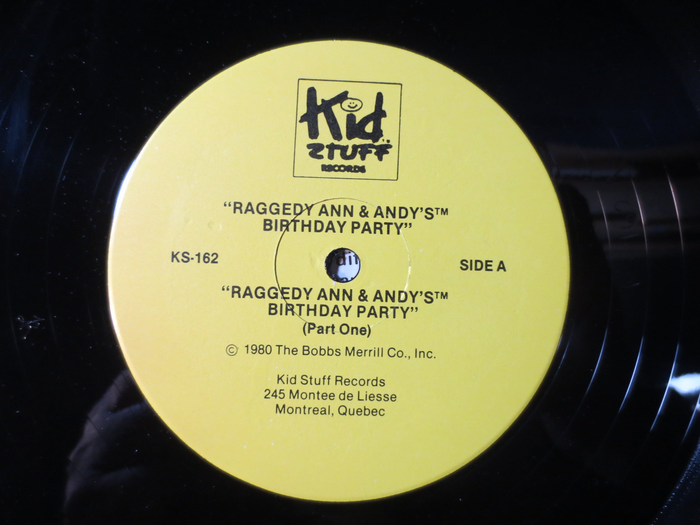 Raggedy Ann & Andy – Birthday Party (1980) [Vinyl LP]
