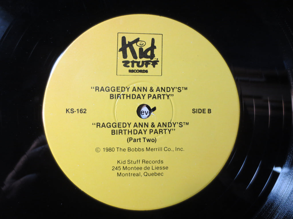 Raggedy Ann & Andy – Birthday Party (1980) Vinyl LP