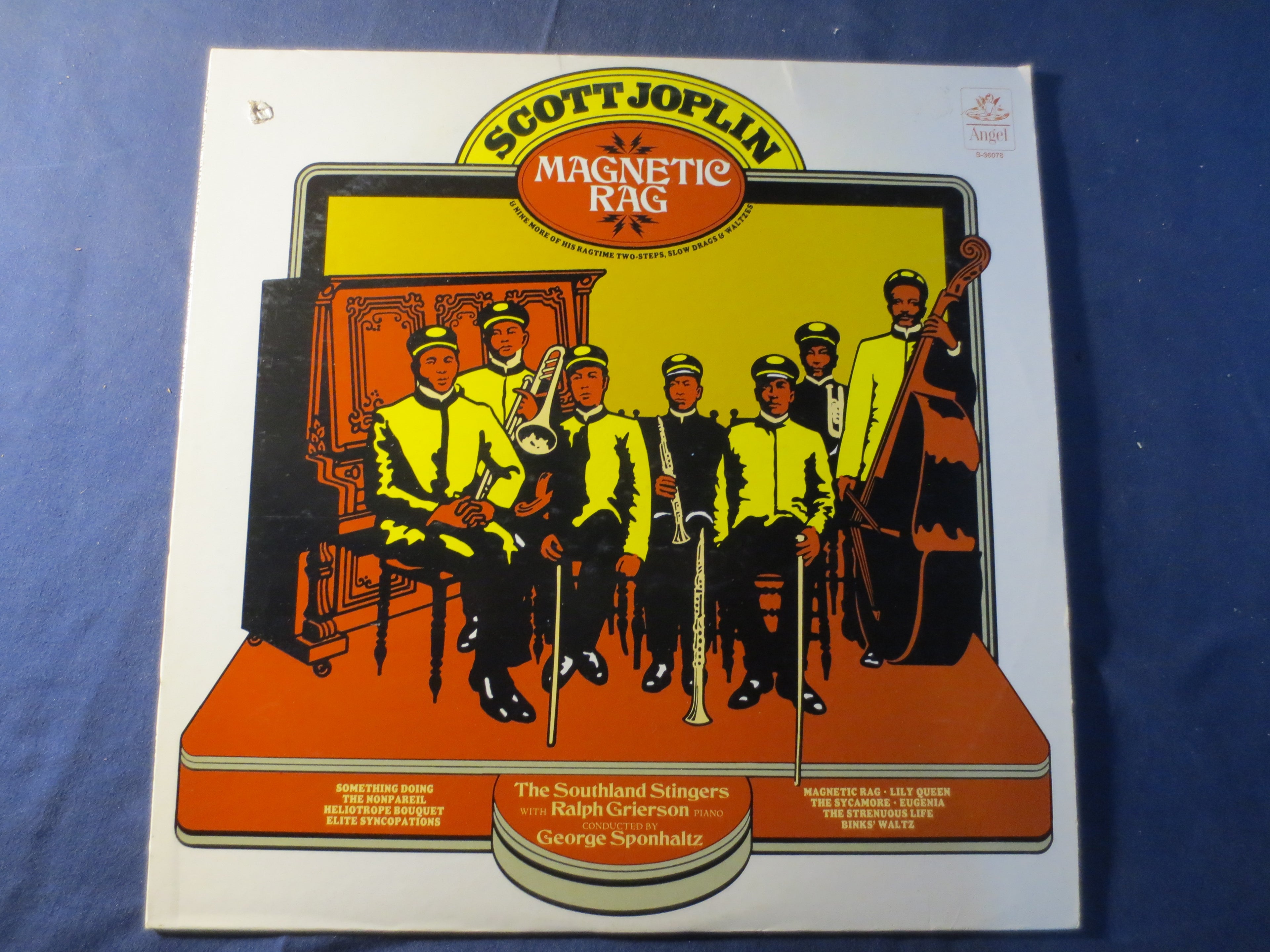 The Southland Stingers – Scott Joplin's Magnetic Rag (1974) Vinyl LP
