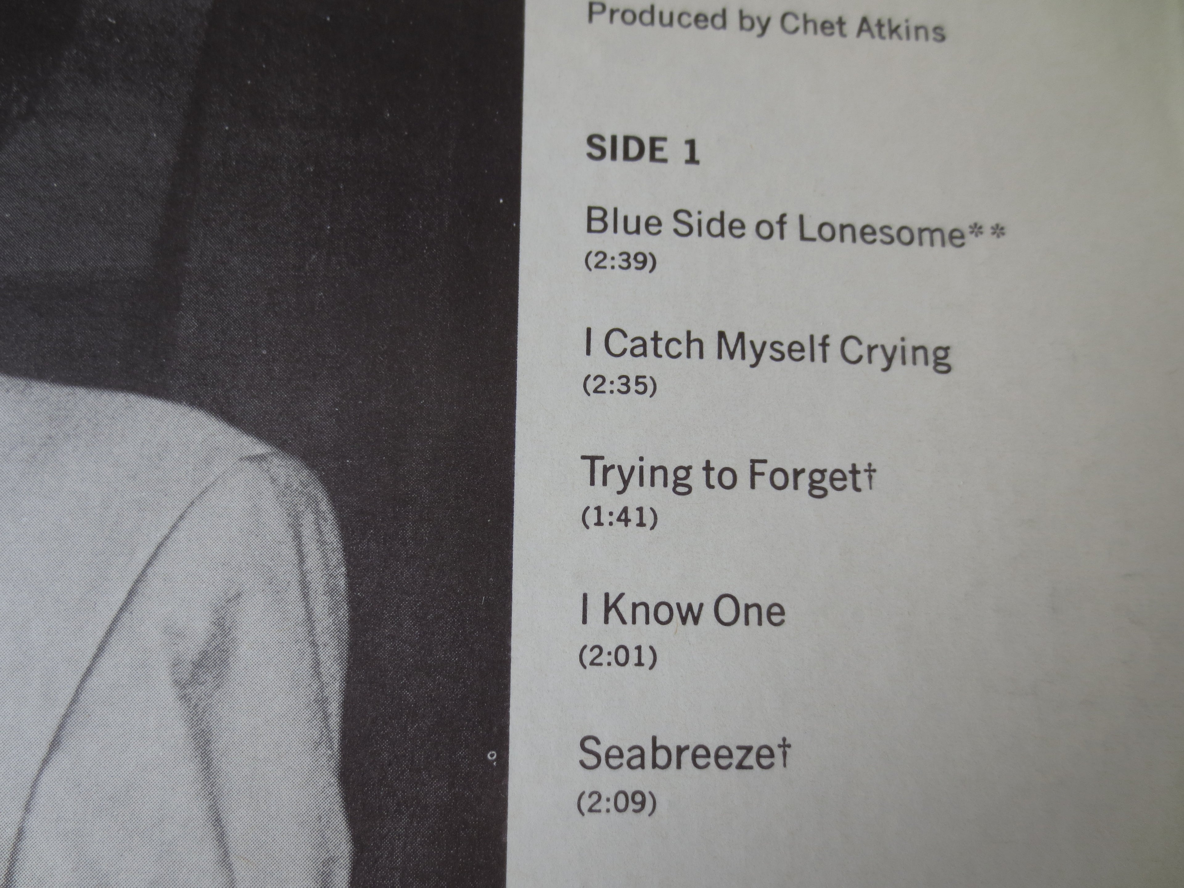 Jim Reeves – Blue Side of Lonesome (1967) Vinyl LP