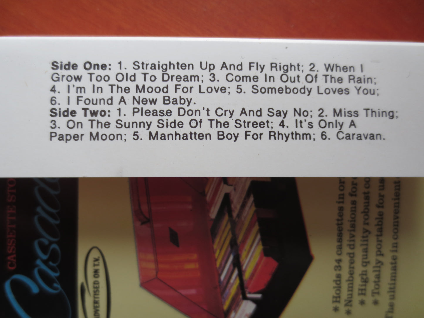 NAT KING COLE, Mood for Love, Nat King Cole Lp, Tape Cassette, Jazz Cassette, Jazz Tapes, Music Cassette, 1979 Cassette