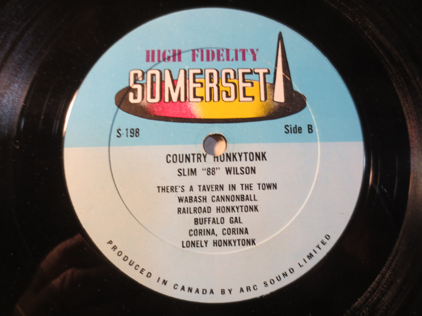 SLIM 88 WILSON, Country HONKY Tonk, Ragtime Records, Ragtime Piano, Honkytonk Piano, Record Vinyl, Record, Vinyl Record, Lp