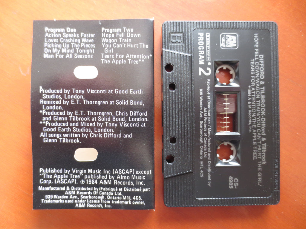 Difford & Tilbrook – Difford & Tilbrook (1984) Cassette
