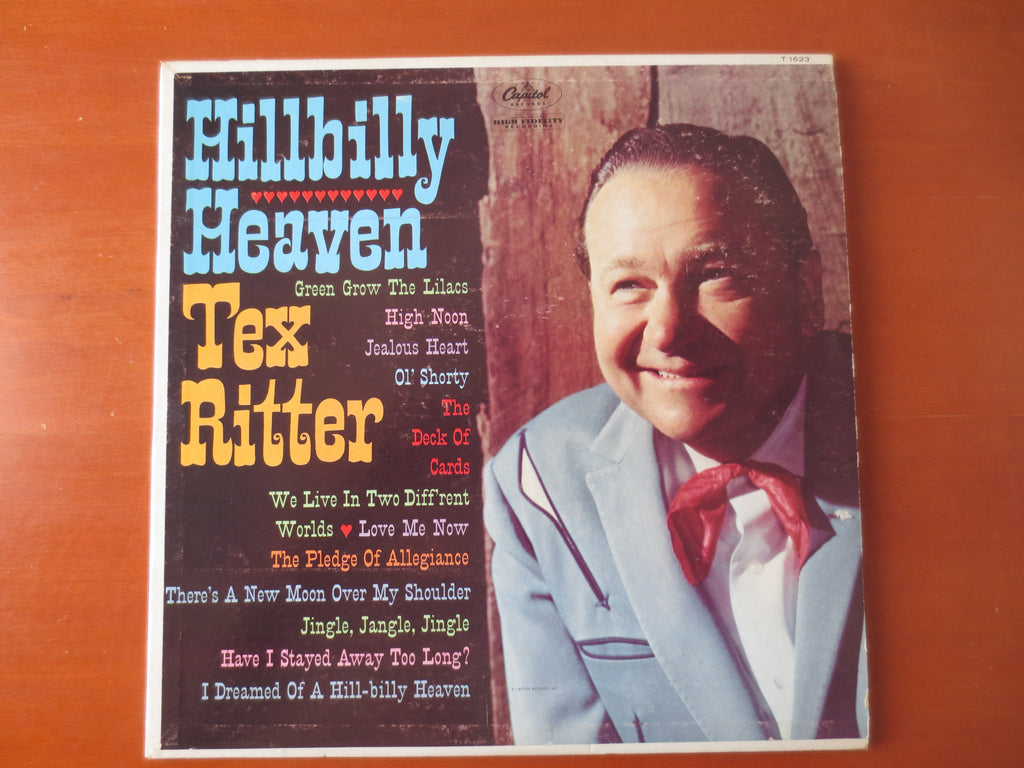 Tex Ritter – Hillbilly Heaven (1961) Vinyl LP