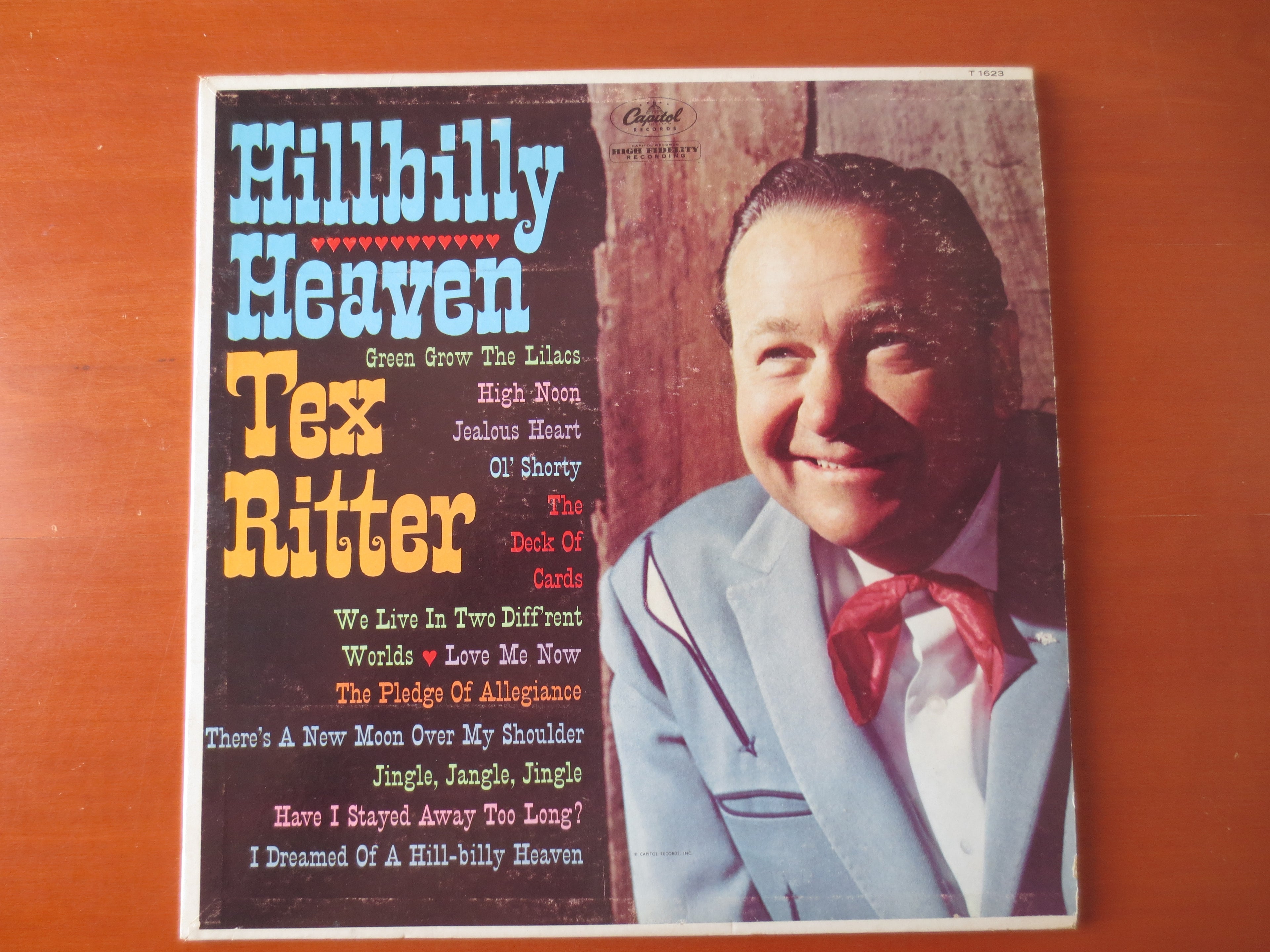 Tex Ritter – Hillbilly Heaven (1961) Vinyl LP