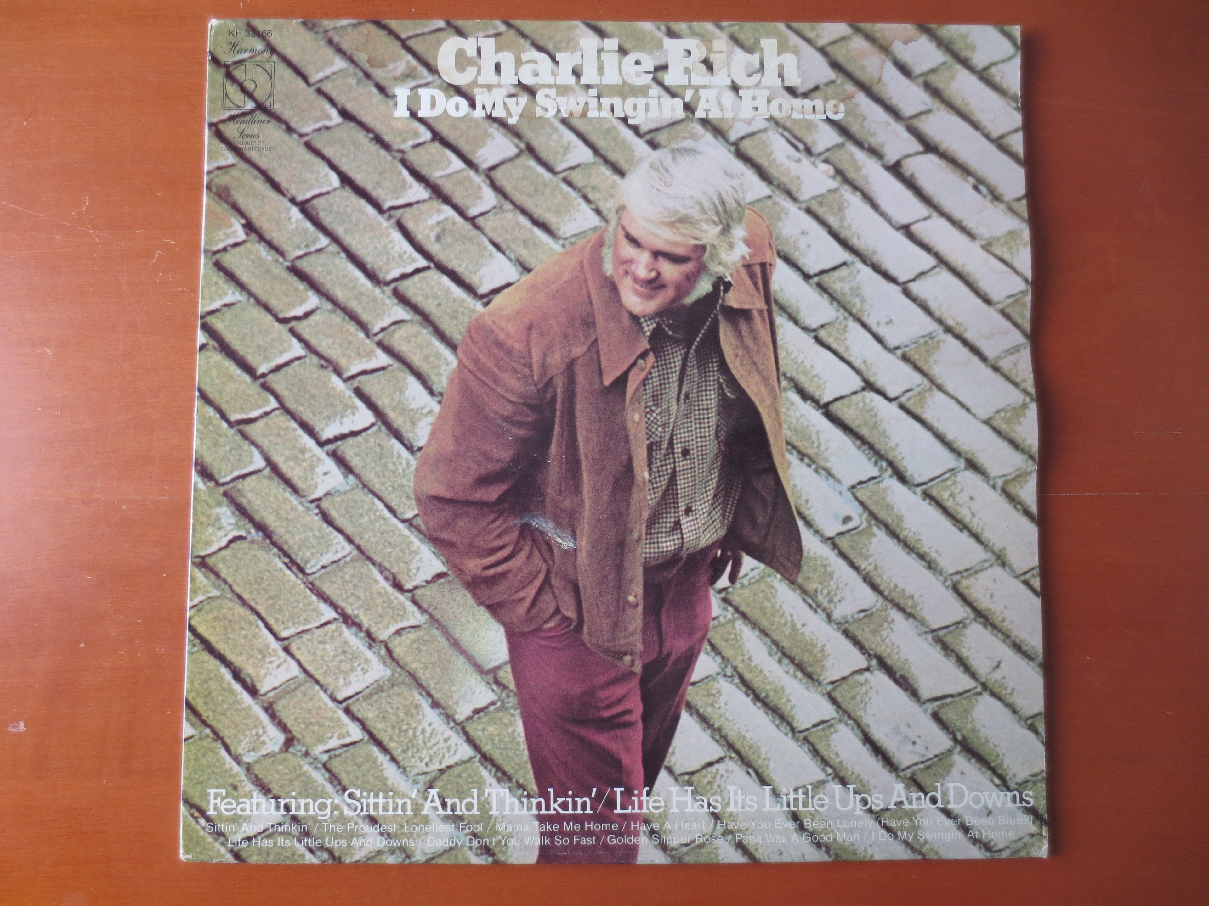 Charlie Rich – I Do My Swingin' at Home (1973) Vinyl LP