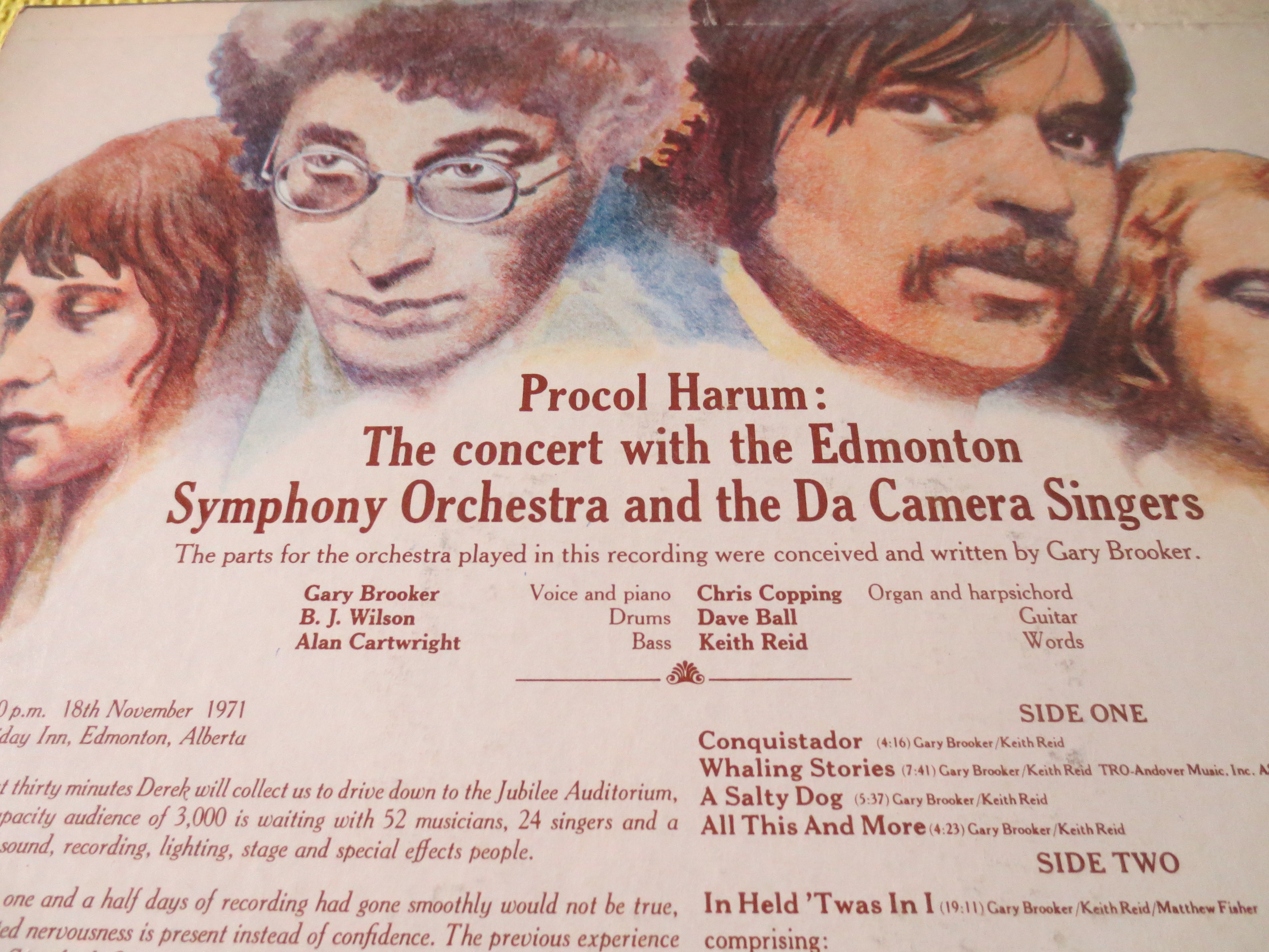 Procol Harum – Procol Harum Live (1971) Vinyl LP