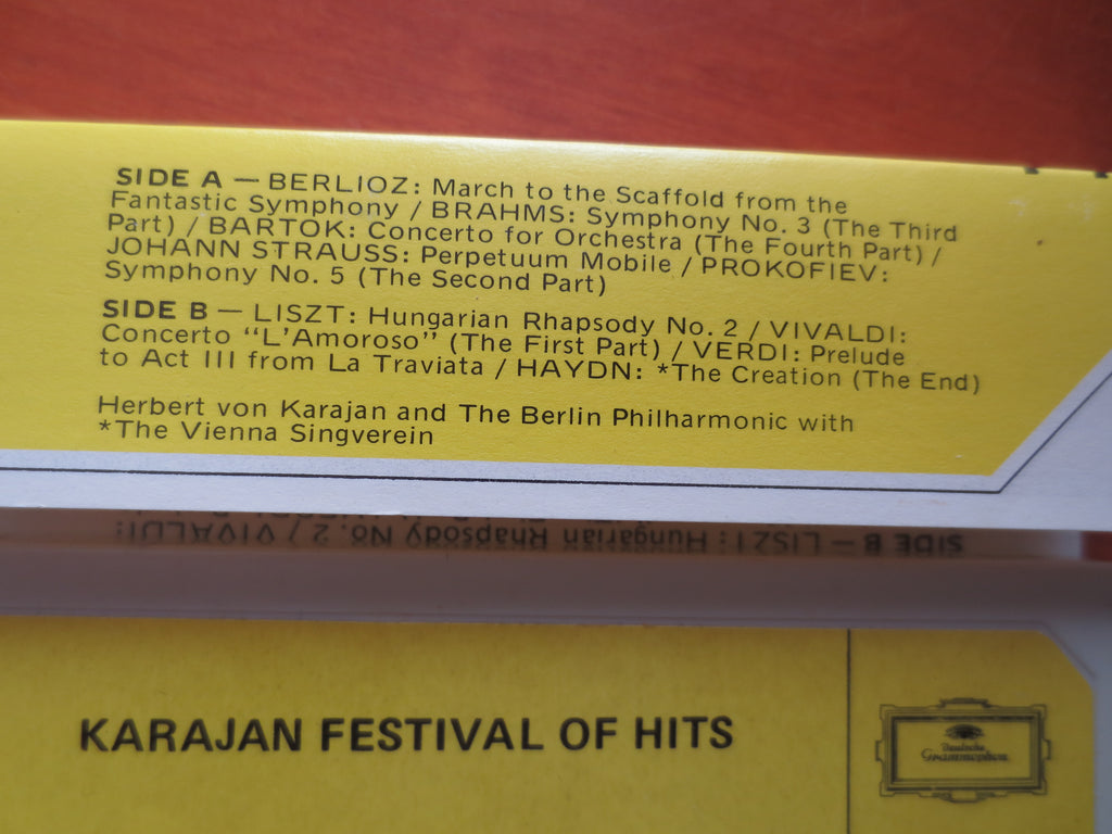 Herbert von Karajan – Karajan Festival of Hits (1972) Cassette