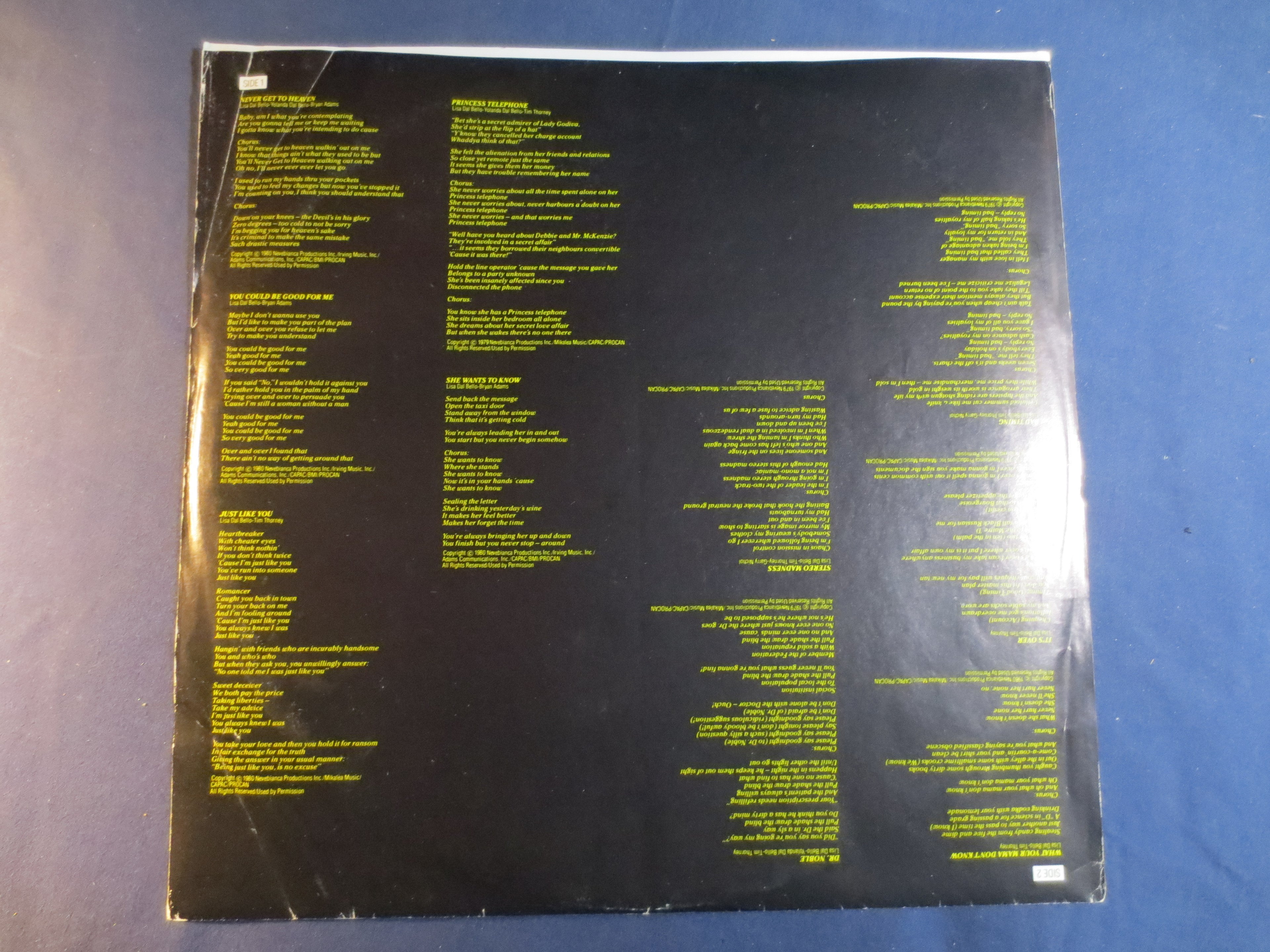 Lisa Dal Bello – Drastic Measures (1981) Vinyl LP