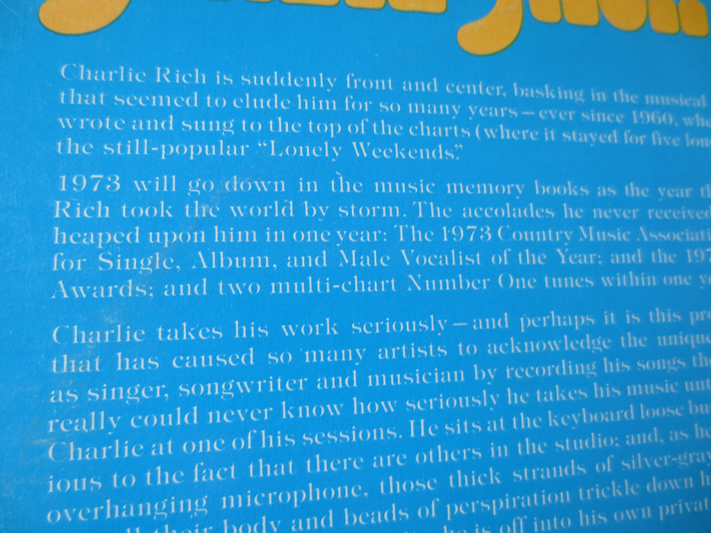 Charlie Rich – 18 Songs for Beautiful Girls (1973) [Vinyl 2xLP]