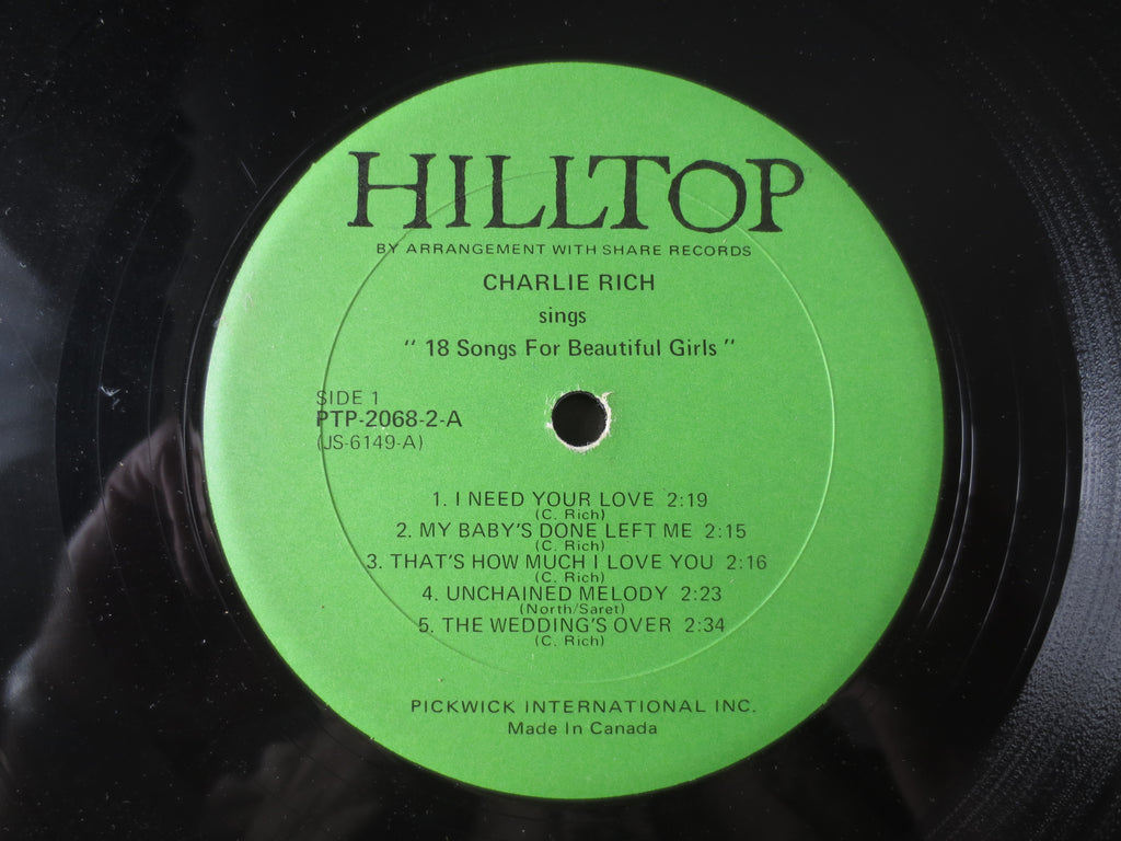 Charlie Rich – 18 Songs for Beautiful Girls (1973) [Vinyl 2xLP]