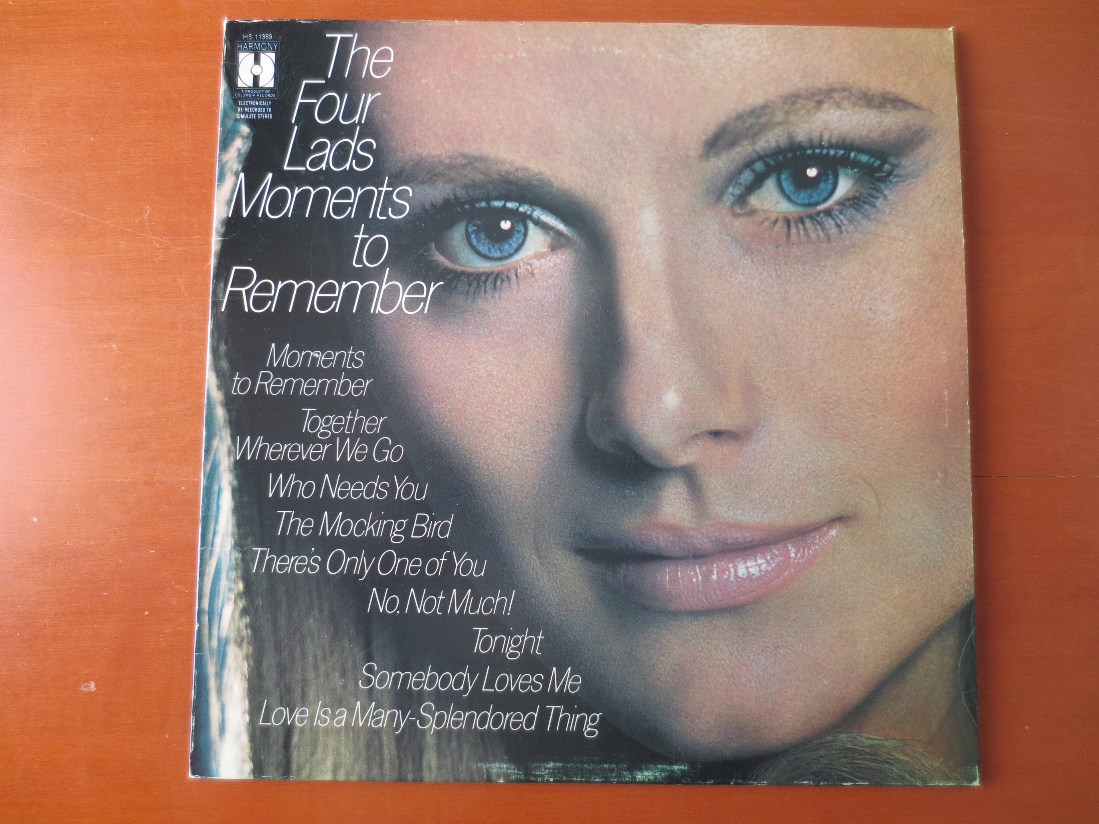 The Four Lads – Moments to Remember (1969) Vinyl LP