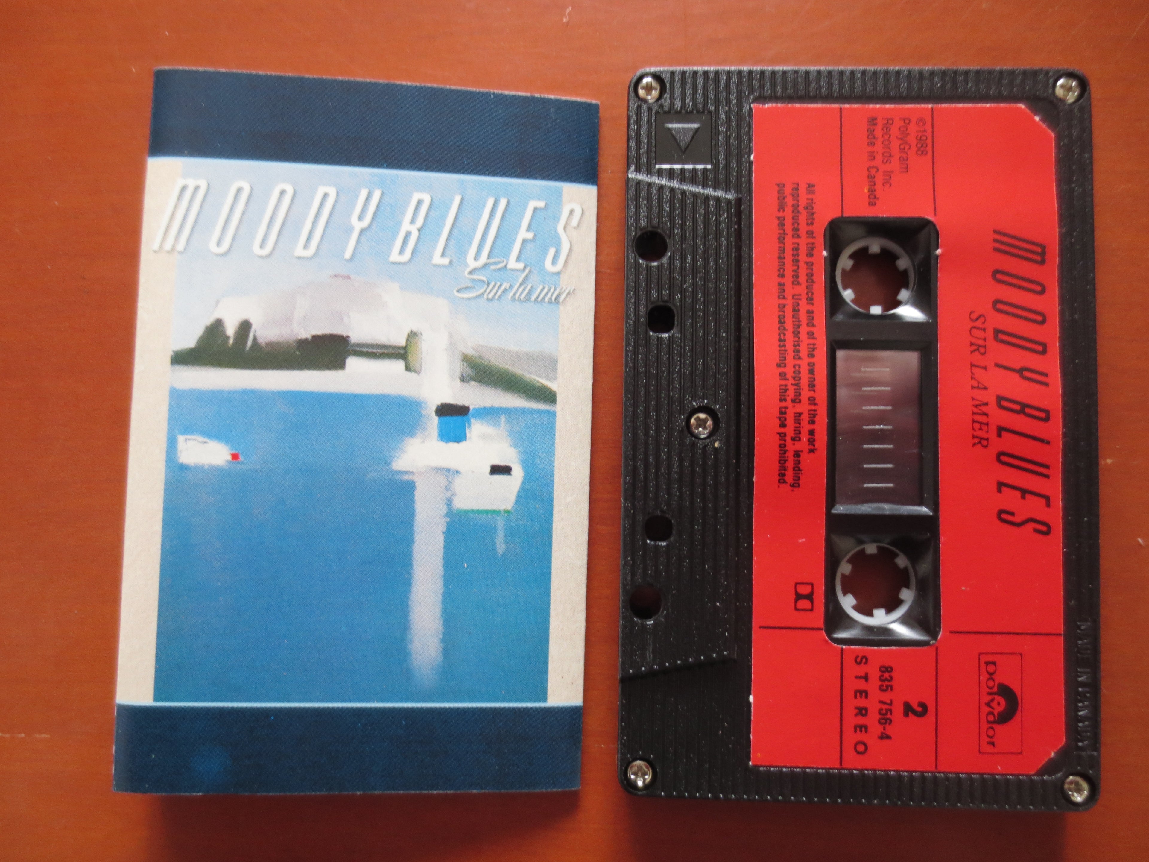 Moody Blues – Sur La Mer (1988) Cassette