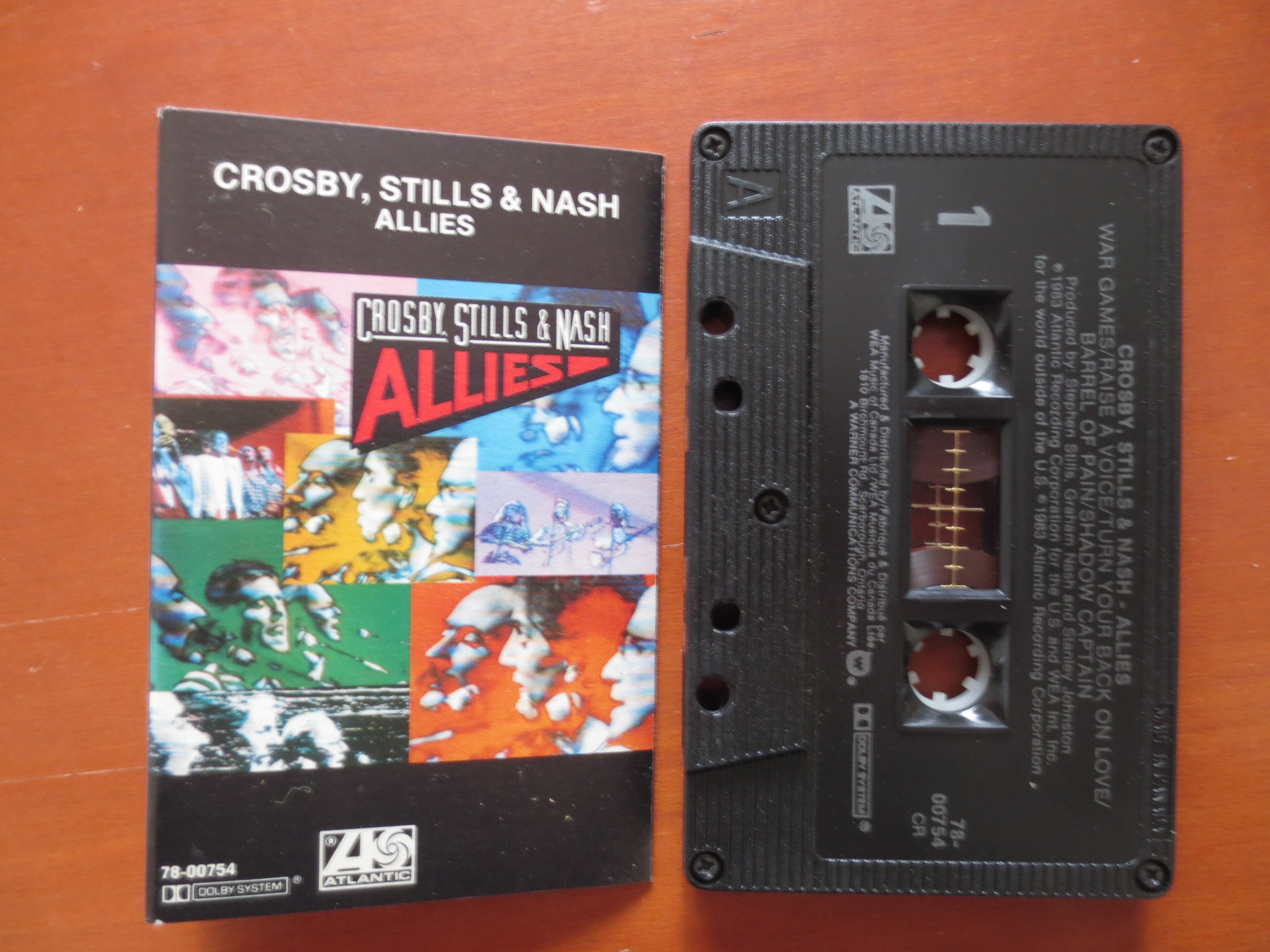 Crosby, Stills & Nash – Allies (1983) Cassette
