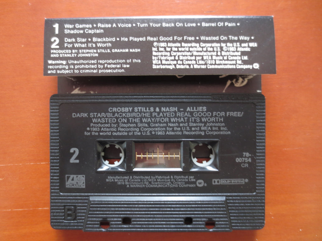 Crosby, Stills & Nash – Allies (1983) Cassette
