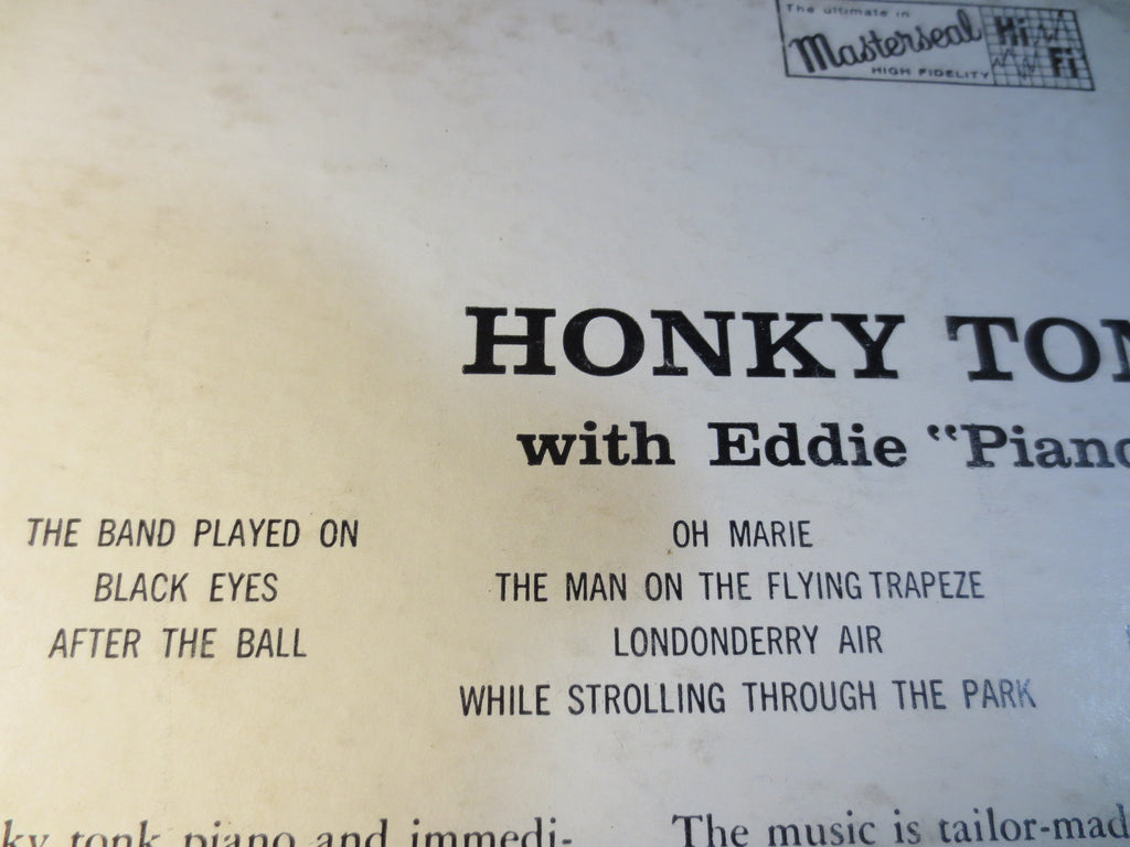 Eddie "Piano" Miller – Honky Tonkin' (1957) Vinyl LP