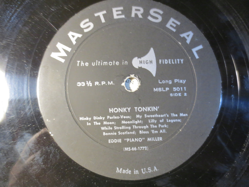 Eddie "Piano" Miller – Honky Tonkin' (1957) Vinyl LP