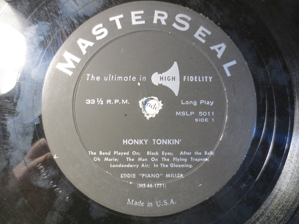 Eddie "Piano" Miller – Honky Tonkin' (1957) Vinyl LP