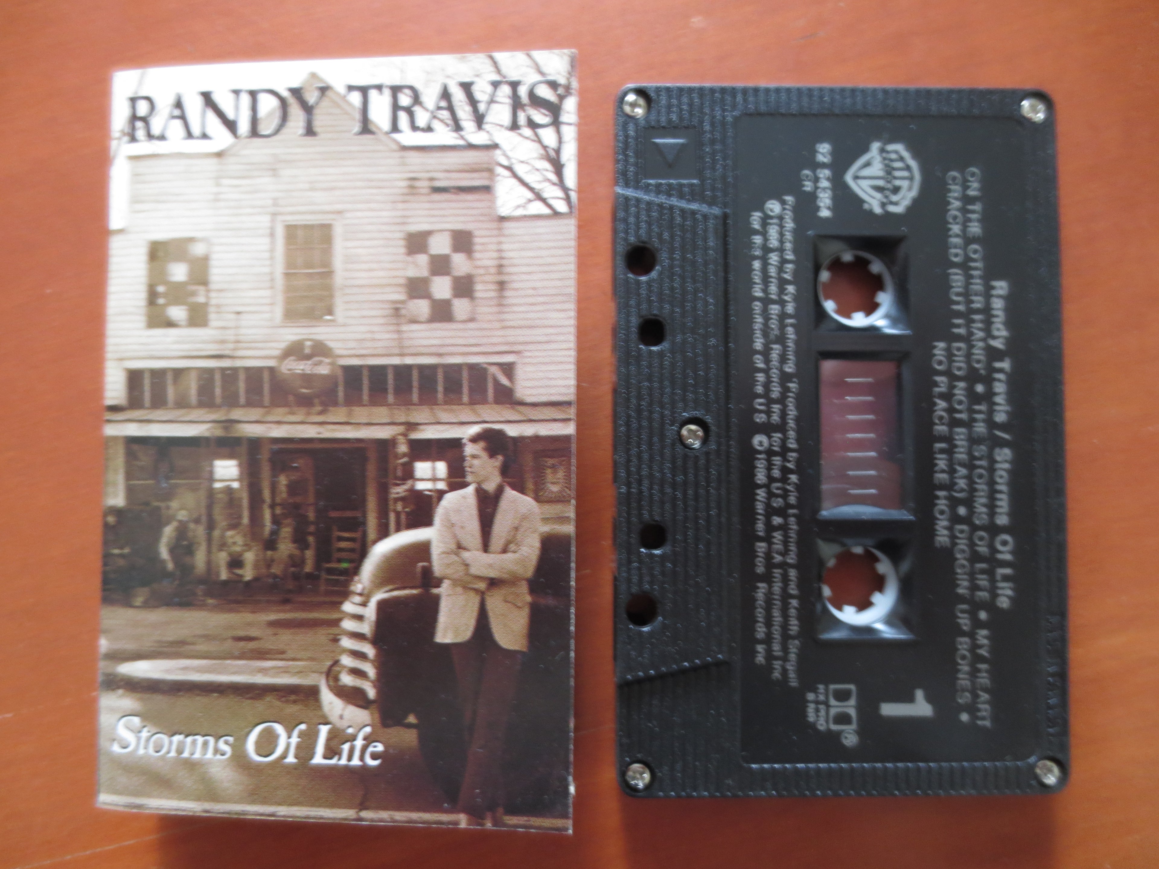 Randy Travis – Storms of Life (1986) Cassette