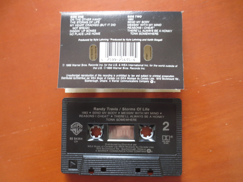 Randy Travis – Storms of Life (1986) Cassette