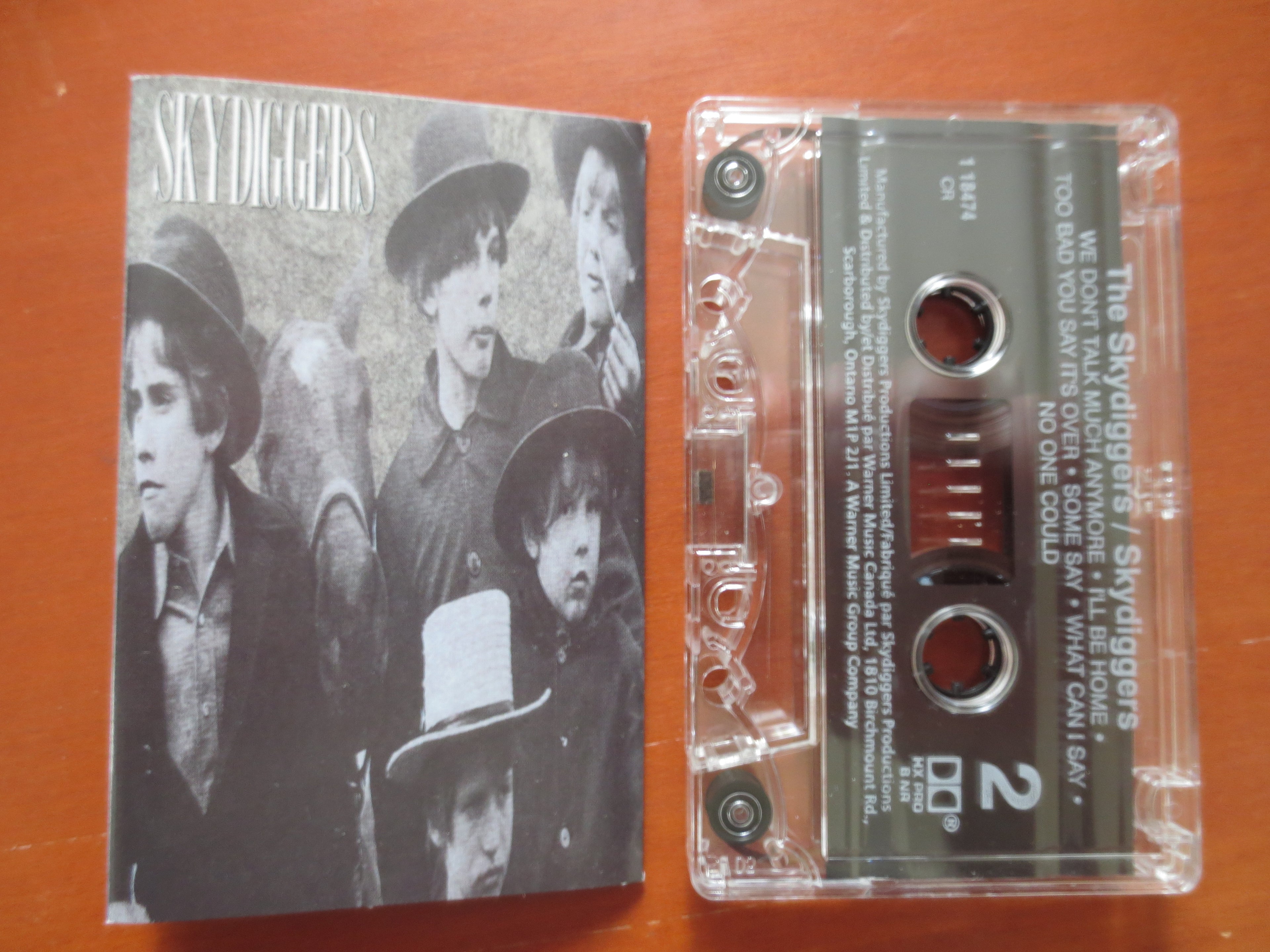 Skydiggers – Skydiggers (1990) Cassette