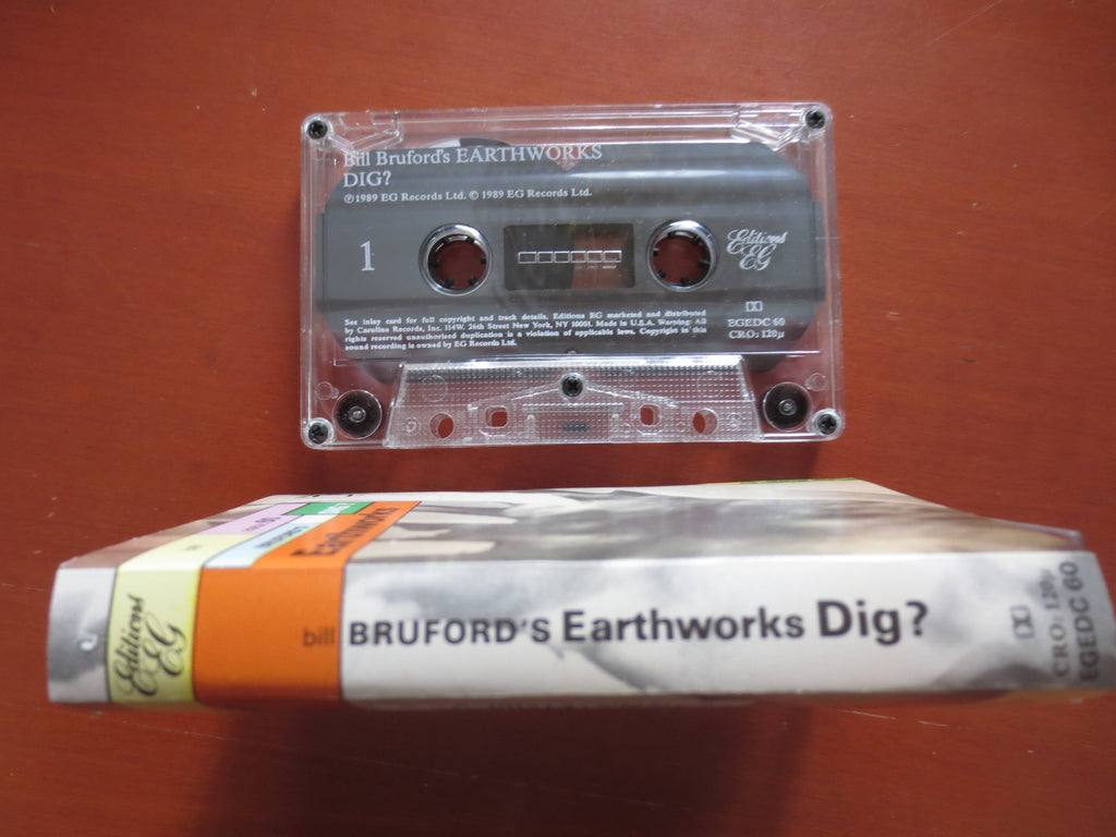 Bill Bruford's Earthworks – Dig? (1989) Cassette