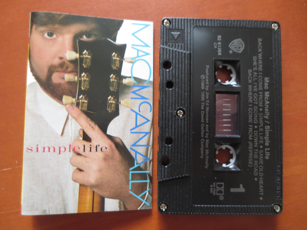Mac McAnally – Simple Life (1990) Cassette