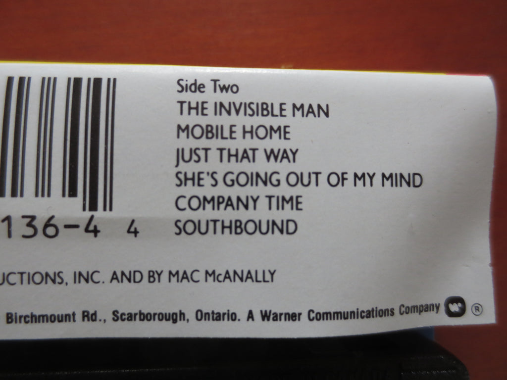 Mac McAnally – Simple Life (1990) Cassette