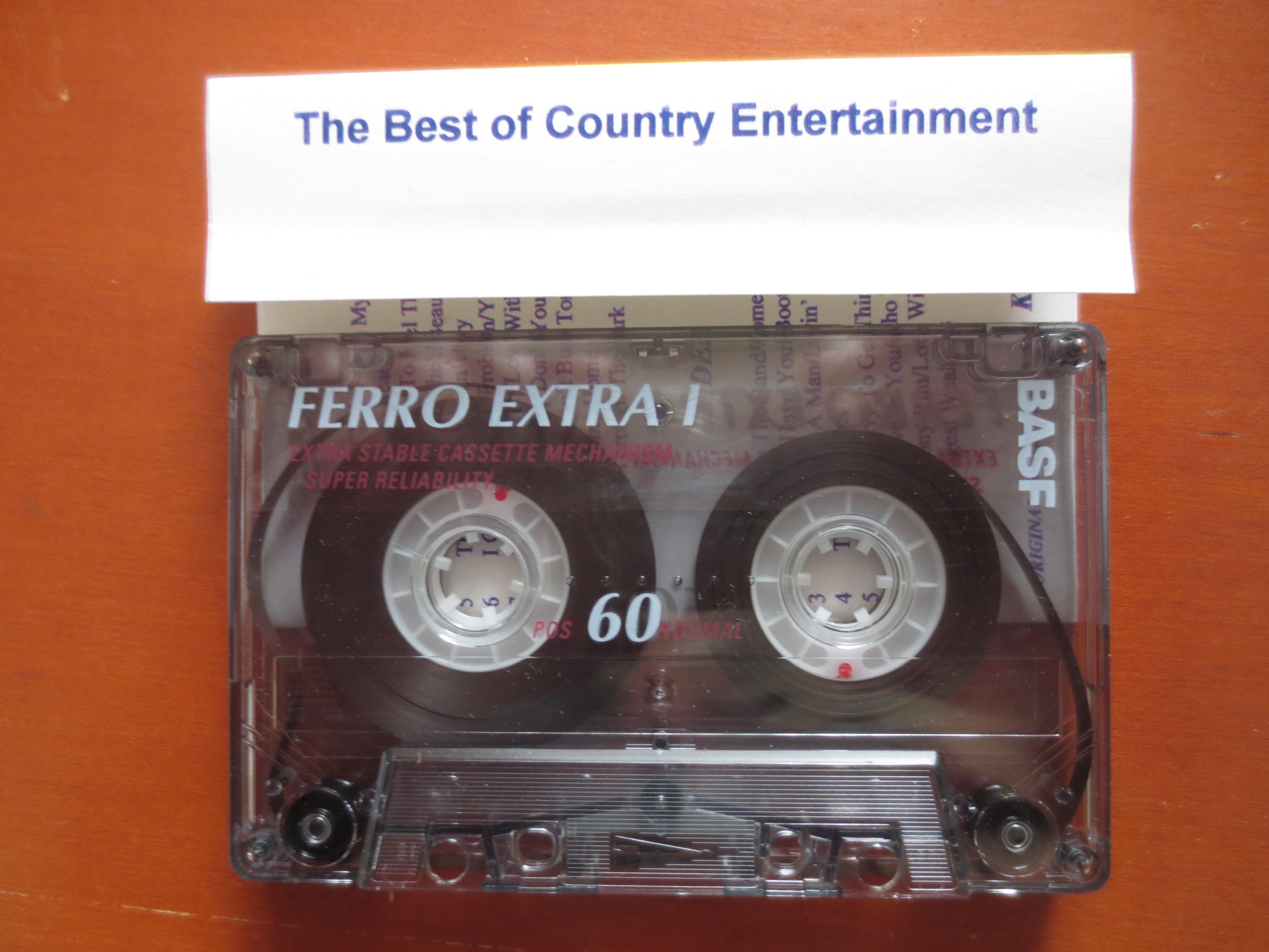 Melvin Russell – Country Night '96 (1996) Cassette