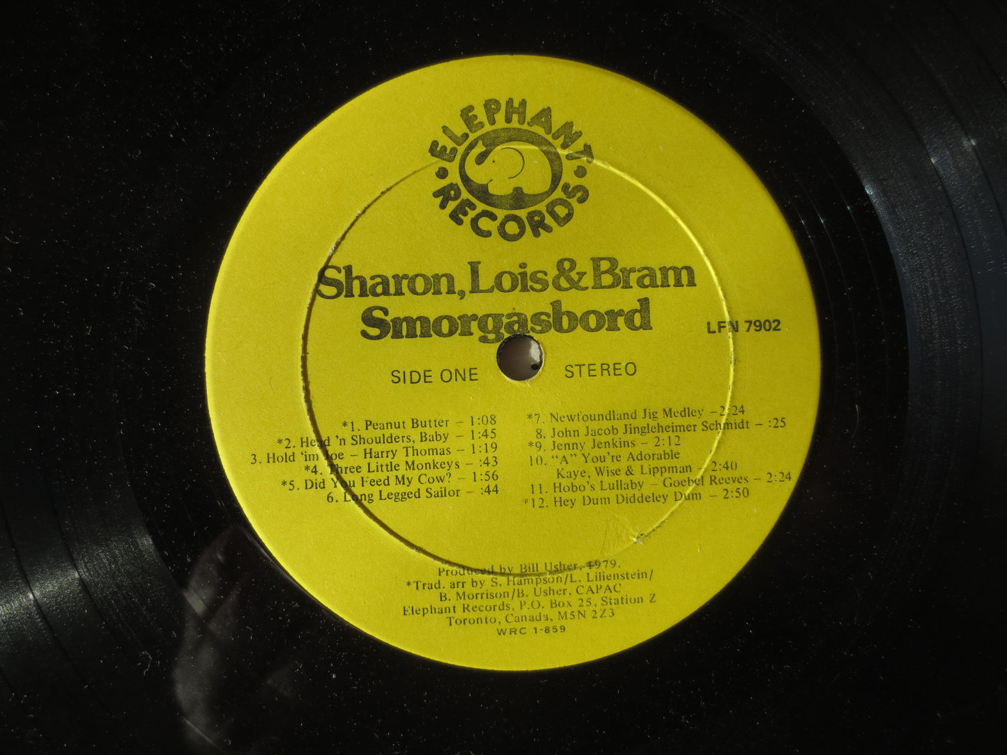 SHARON LOIS & BRAM, Smorgasbord, Kids Record, Kids Album, Children's Records, Vinyl Record, Record Vinyl, Lps, 1979 Records